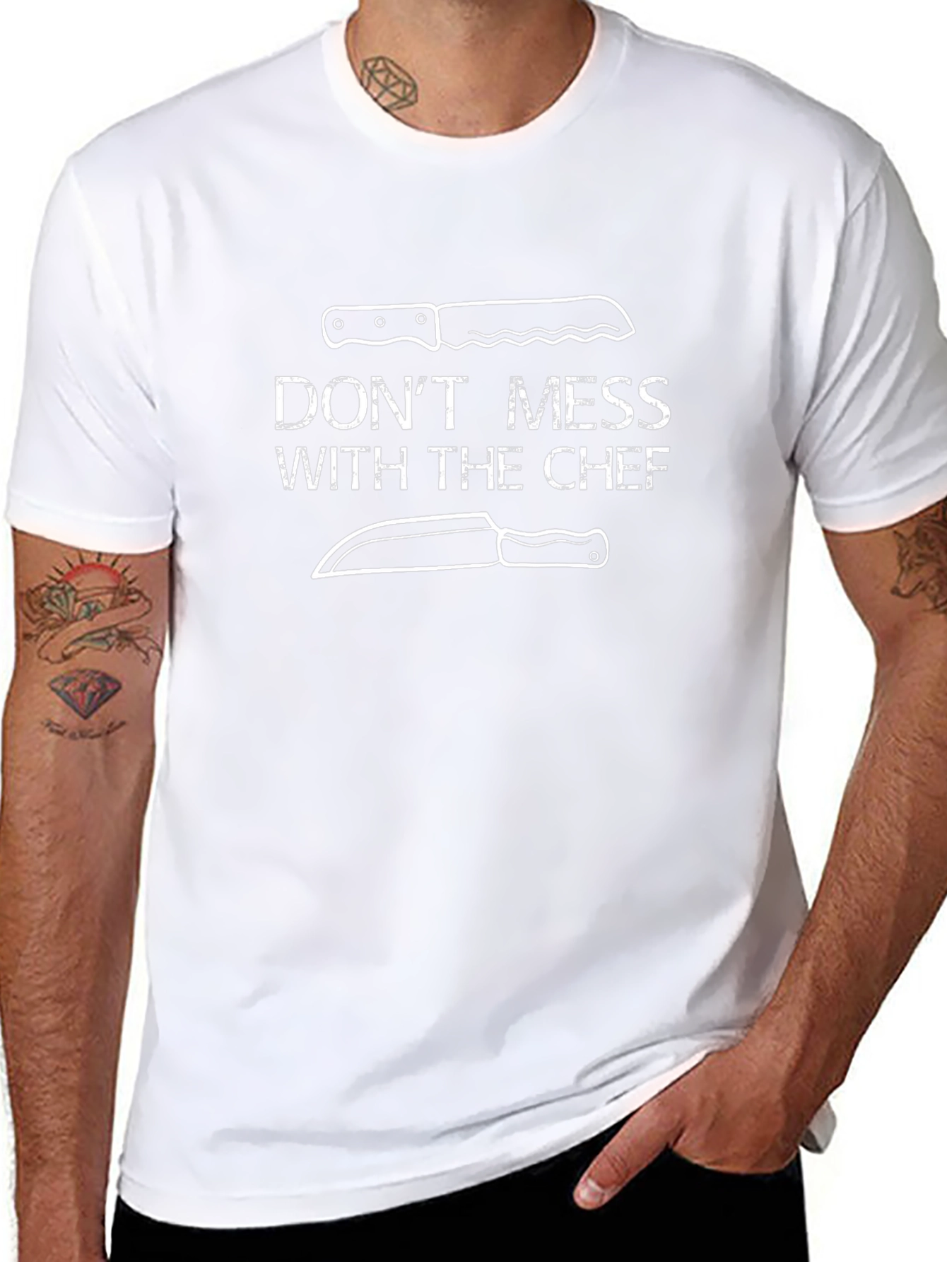 Dont Mess With The Chef Graphic T-Shirt