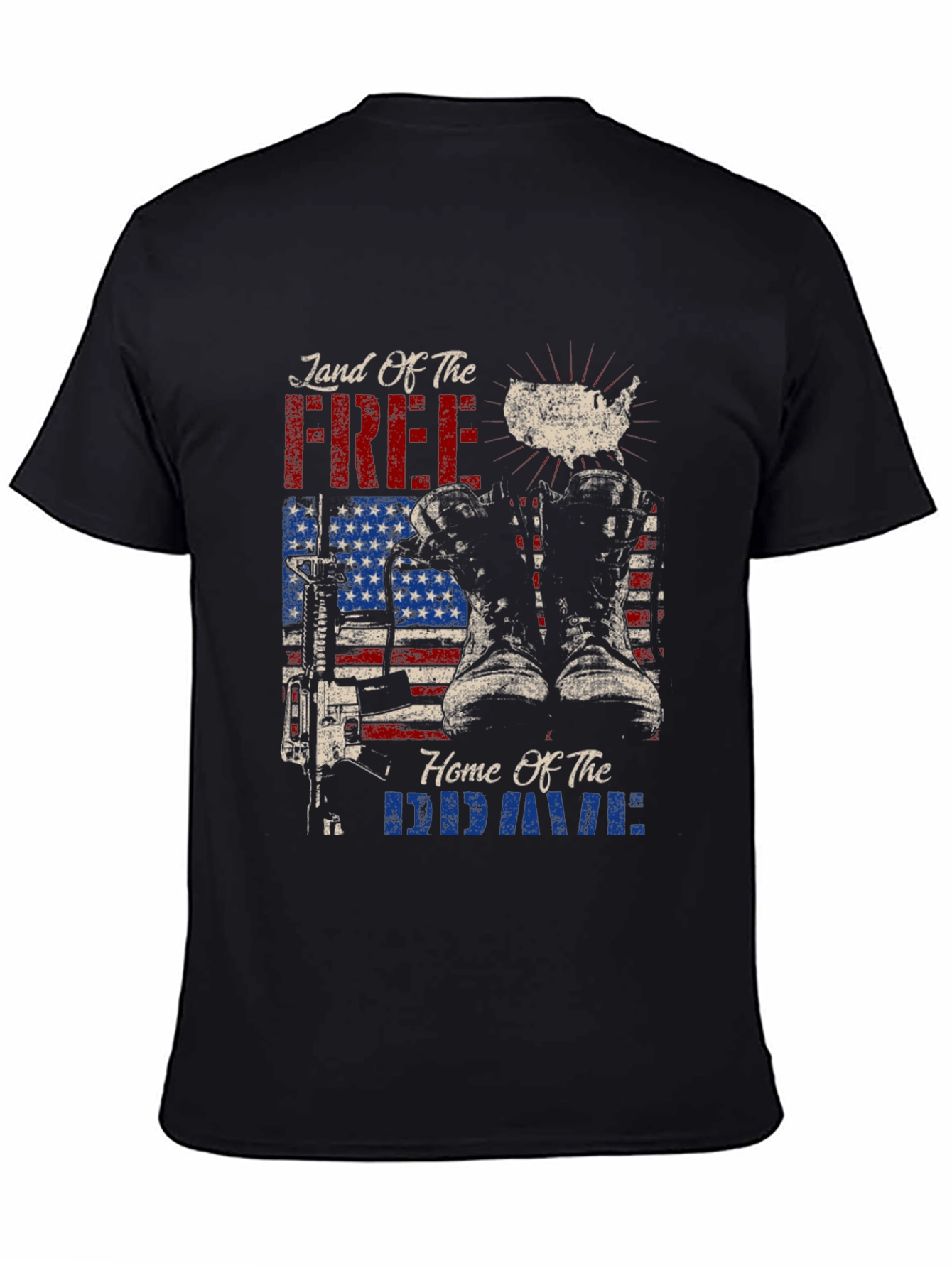 Patriotic Land of the Free T-Shirt