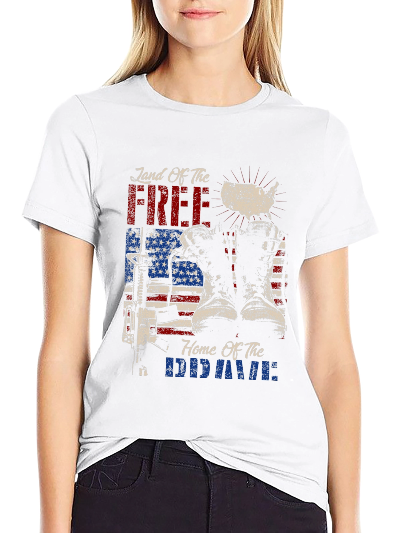 Patriotic Land of the Free T-Shirt