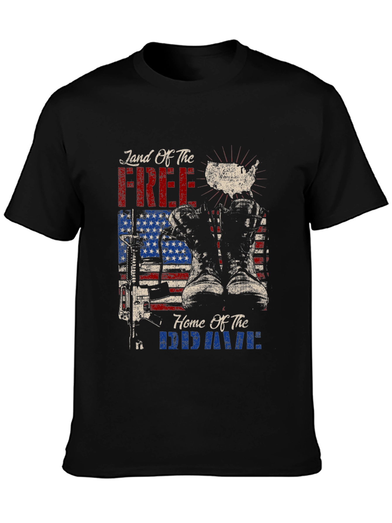 Patriotic Land of the Free T-Shirt