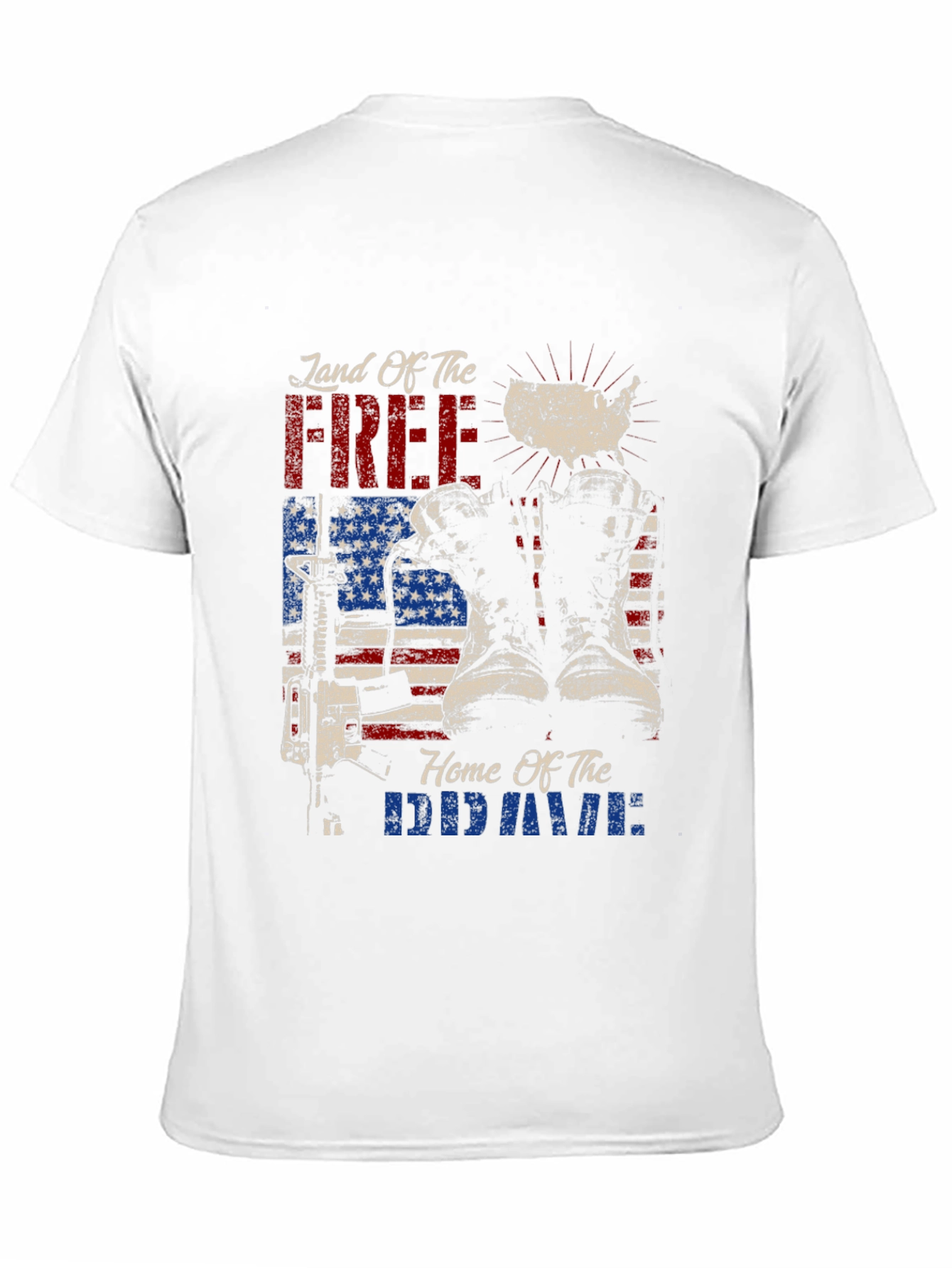 Patriotic Land of the Free T-Shirt