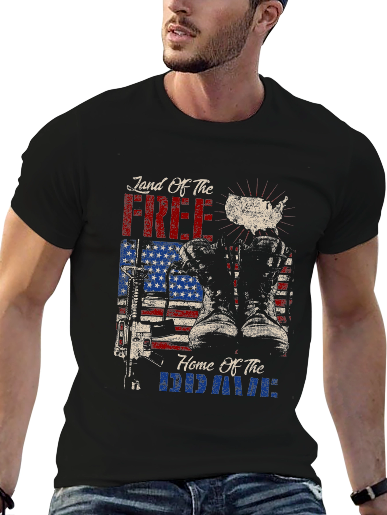Patriotic Land of the Free T-Shirt