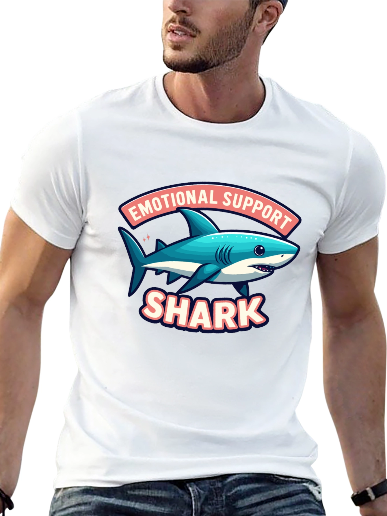 Emotional Support Shark T-Shirt