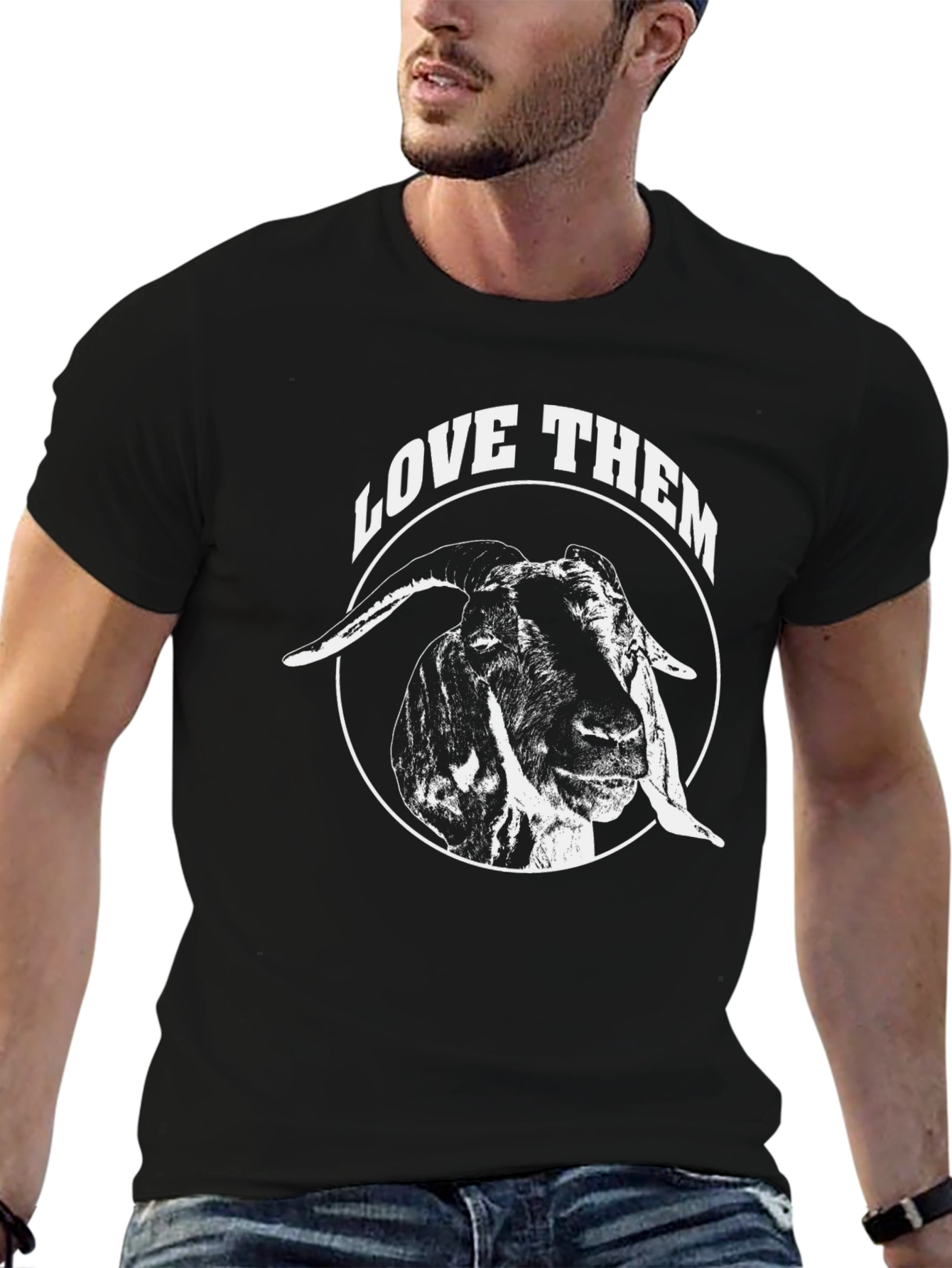 Love Them Goat Graphic Tee