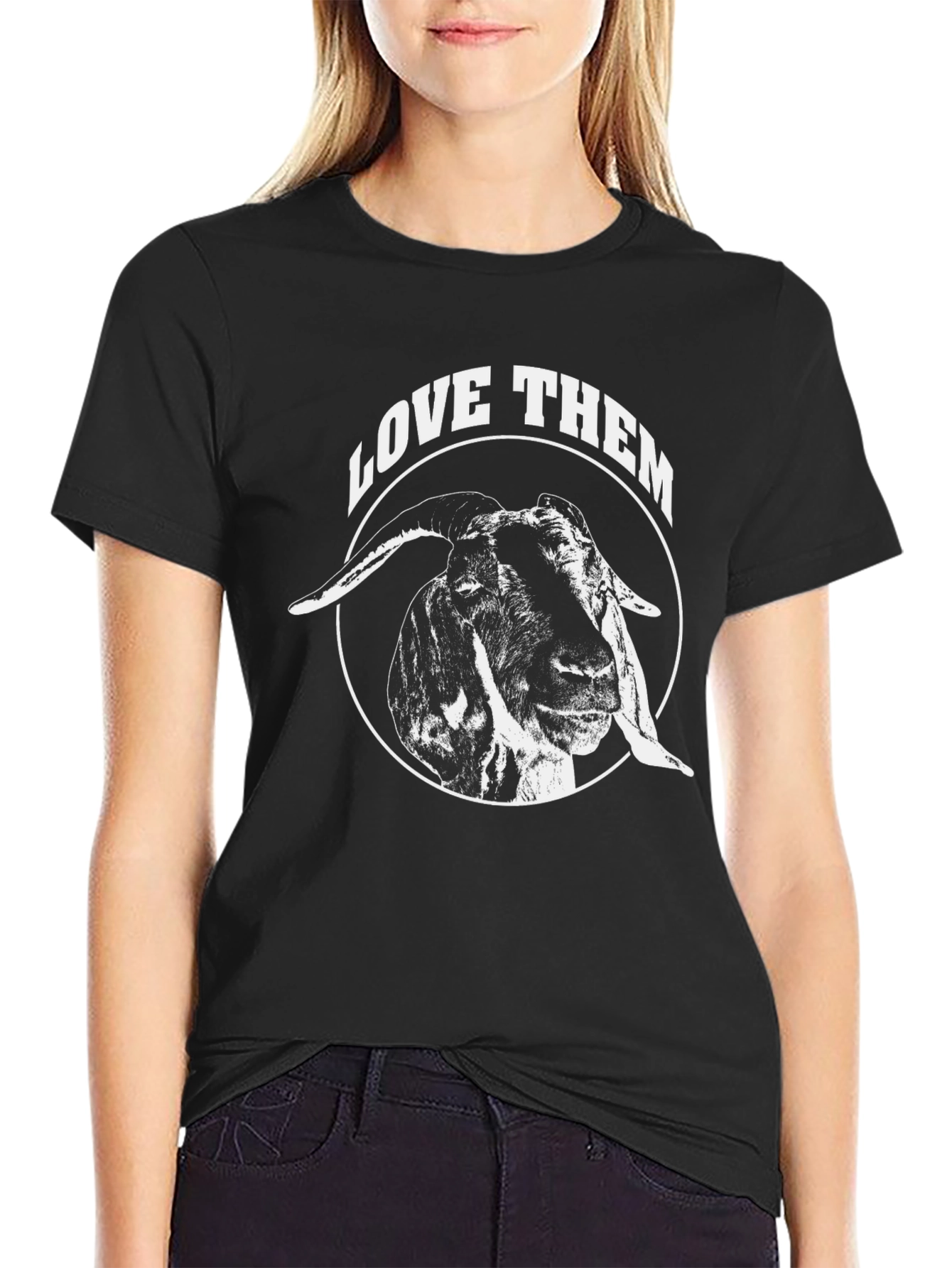 Love Them Goat Graphic Tee