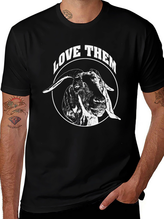 Love Them Goat Graphic Tee