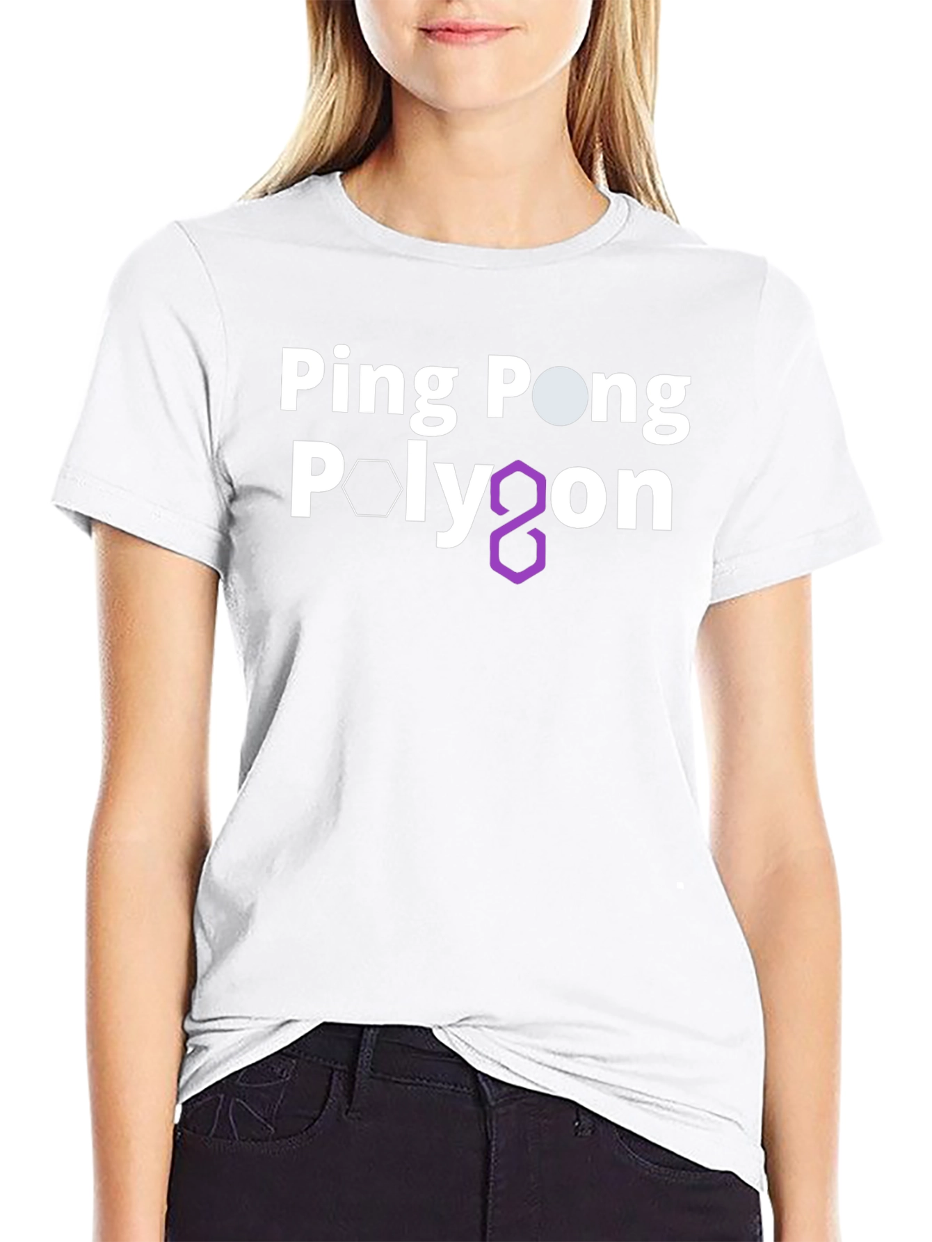 Ping Pong Polygon Graphic Tee