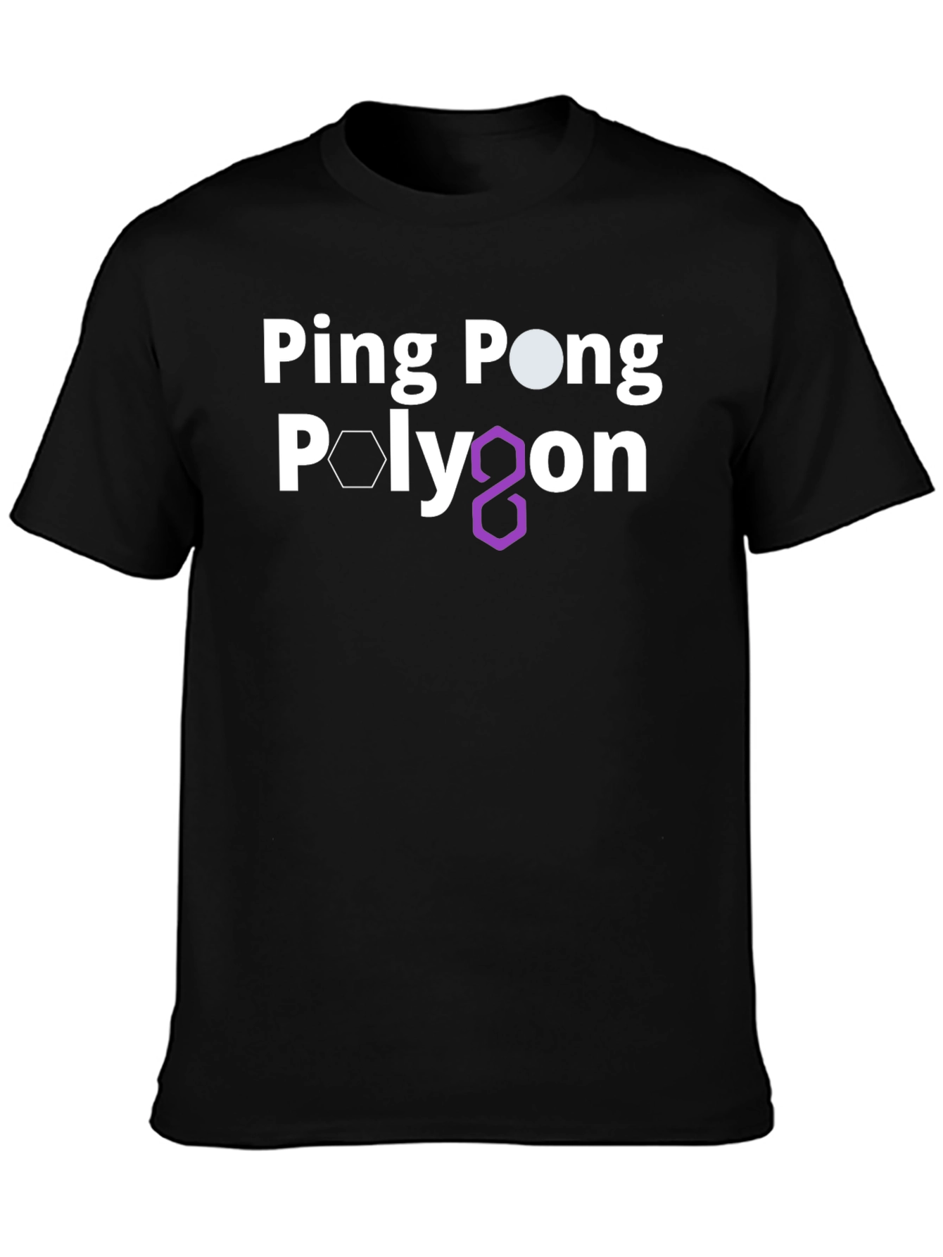 Ping Pong Polygon Graphic Tee