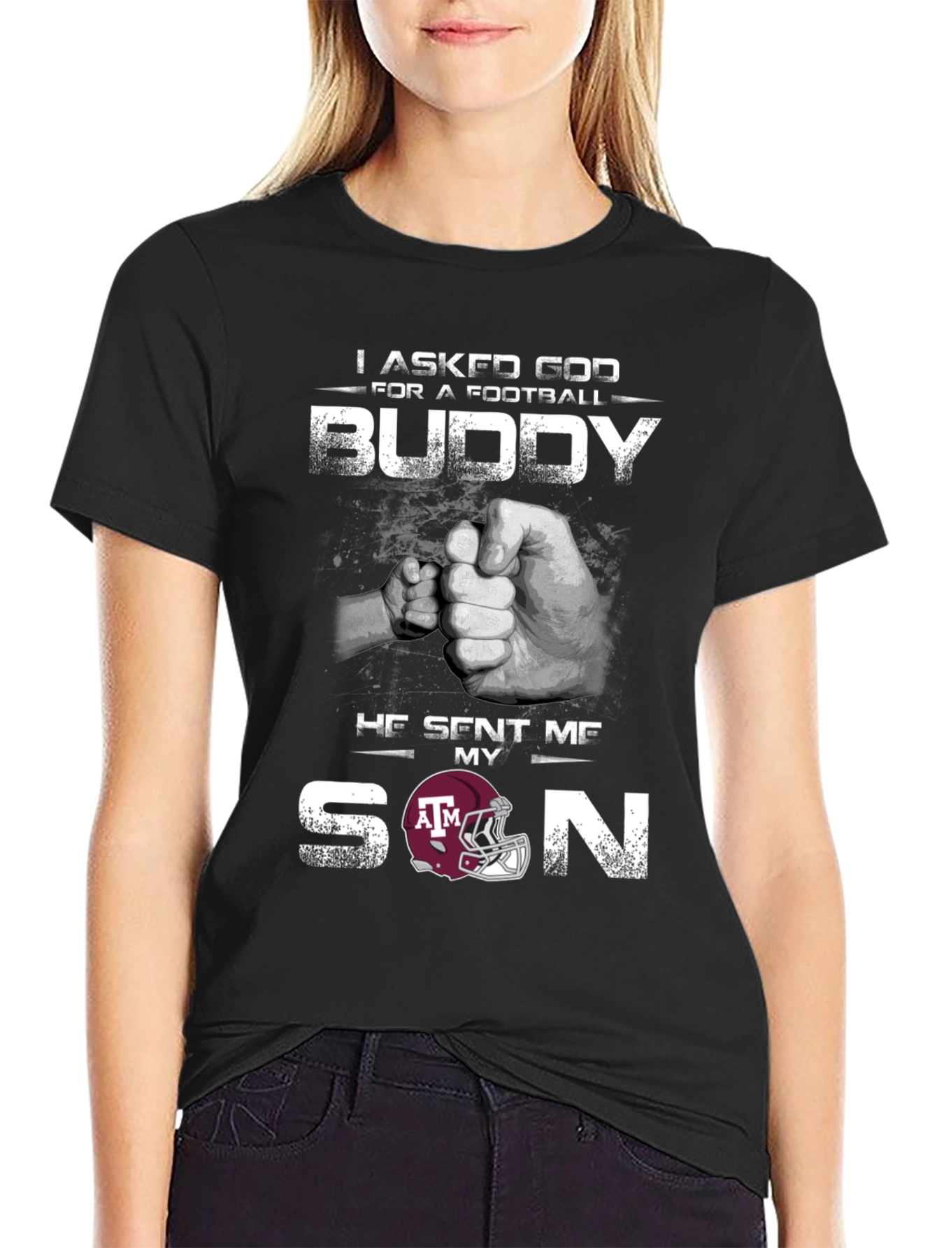 Football Buddy Son T-Shirt