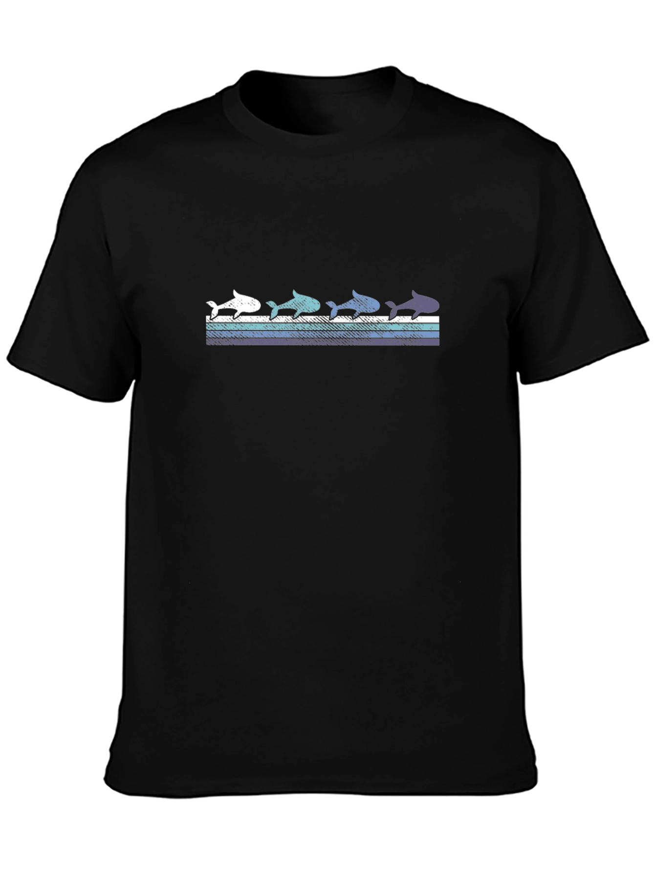 Retro Shark Tee - Stylish Ocean Life Design
