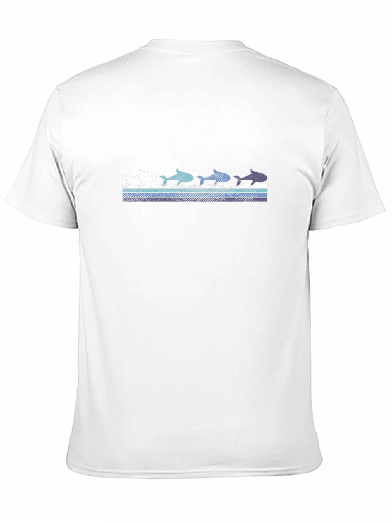 Retro Shark Tee - Stylish Ocean Life Design