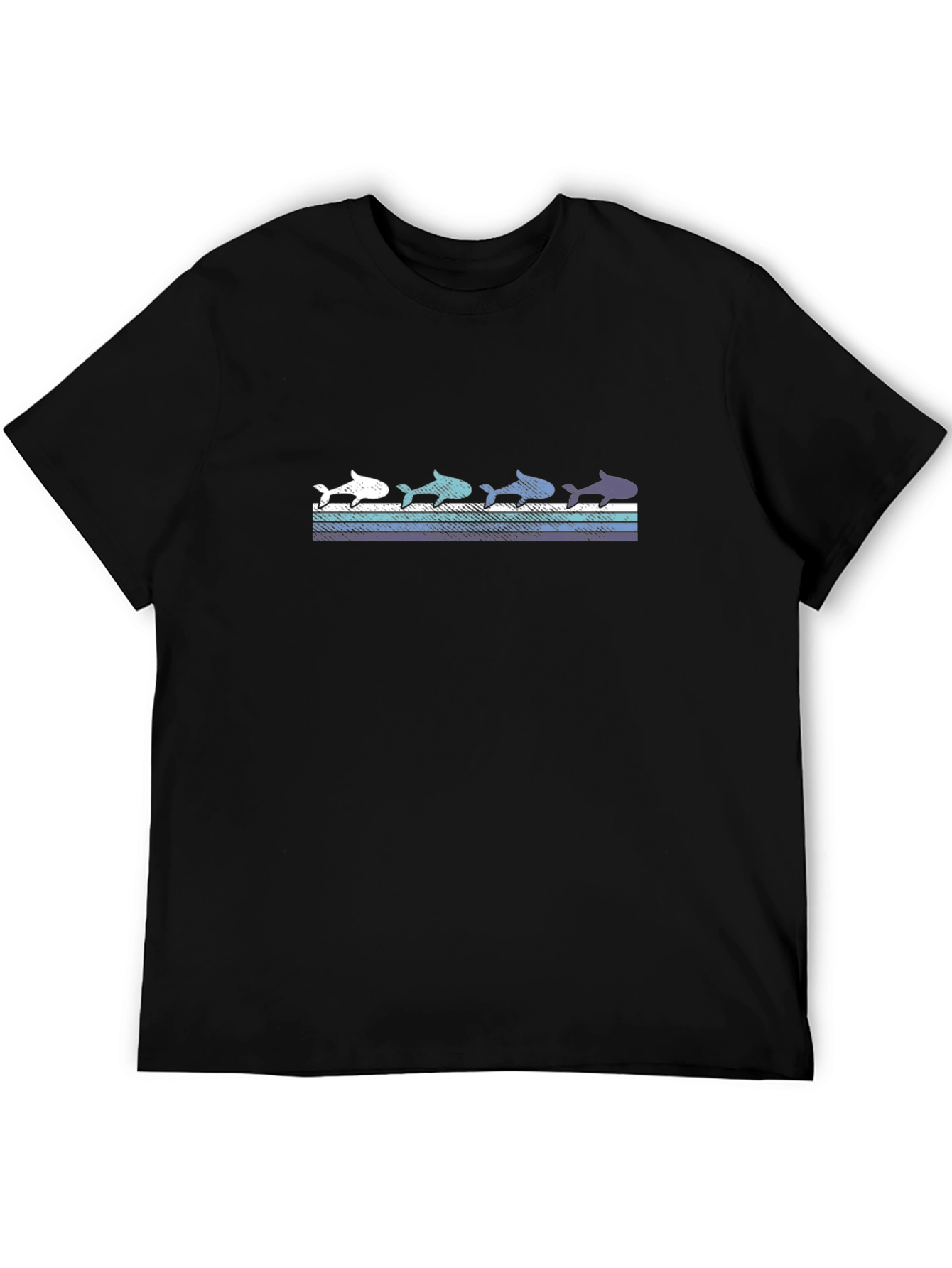 Retro Shark Tee - Stylish Ocean Life Design