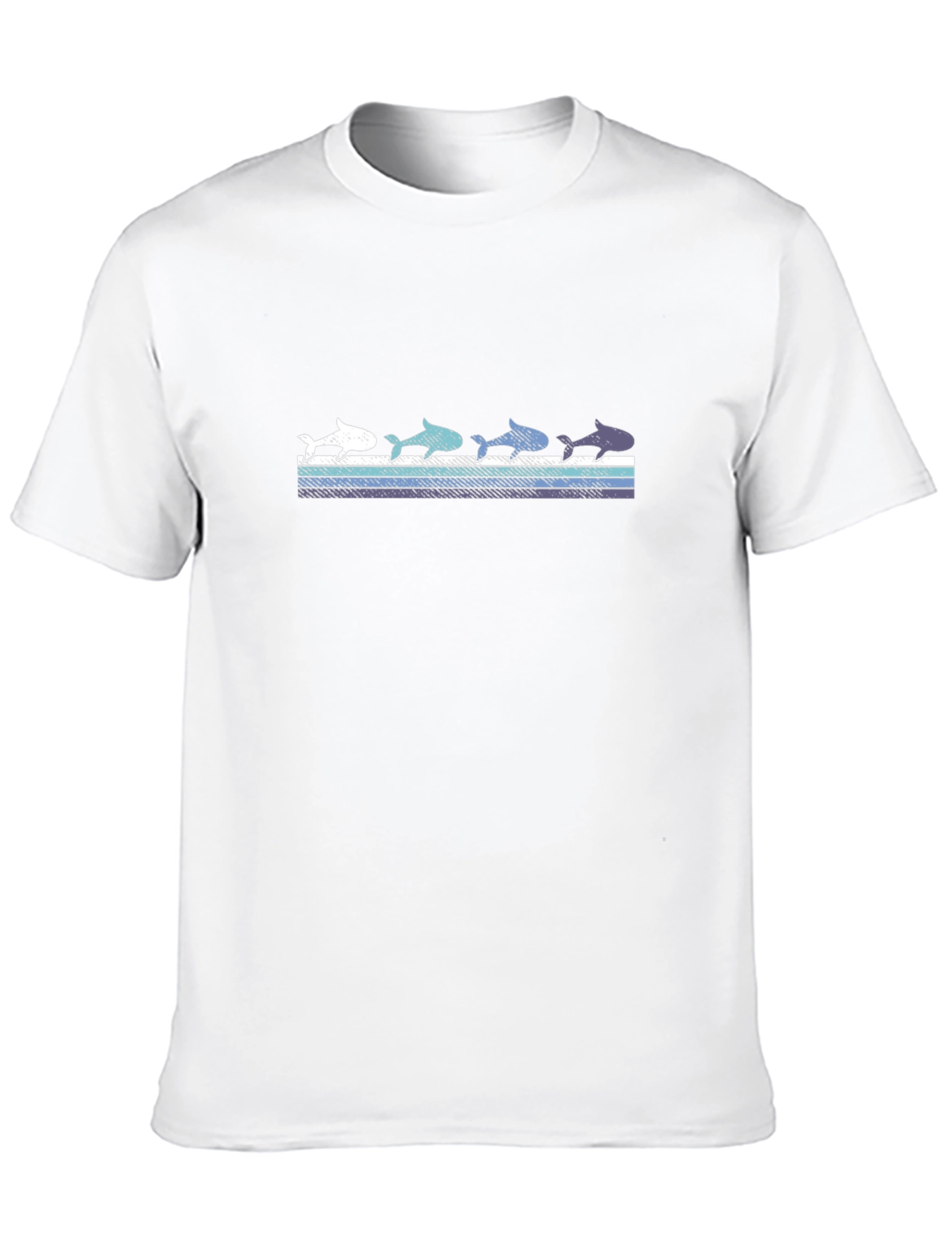 Retro Shark Tee - Stylish Ocean Life Design