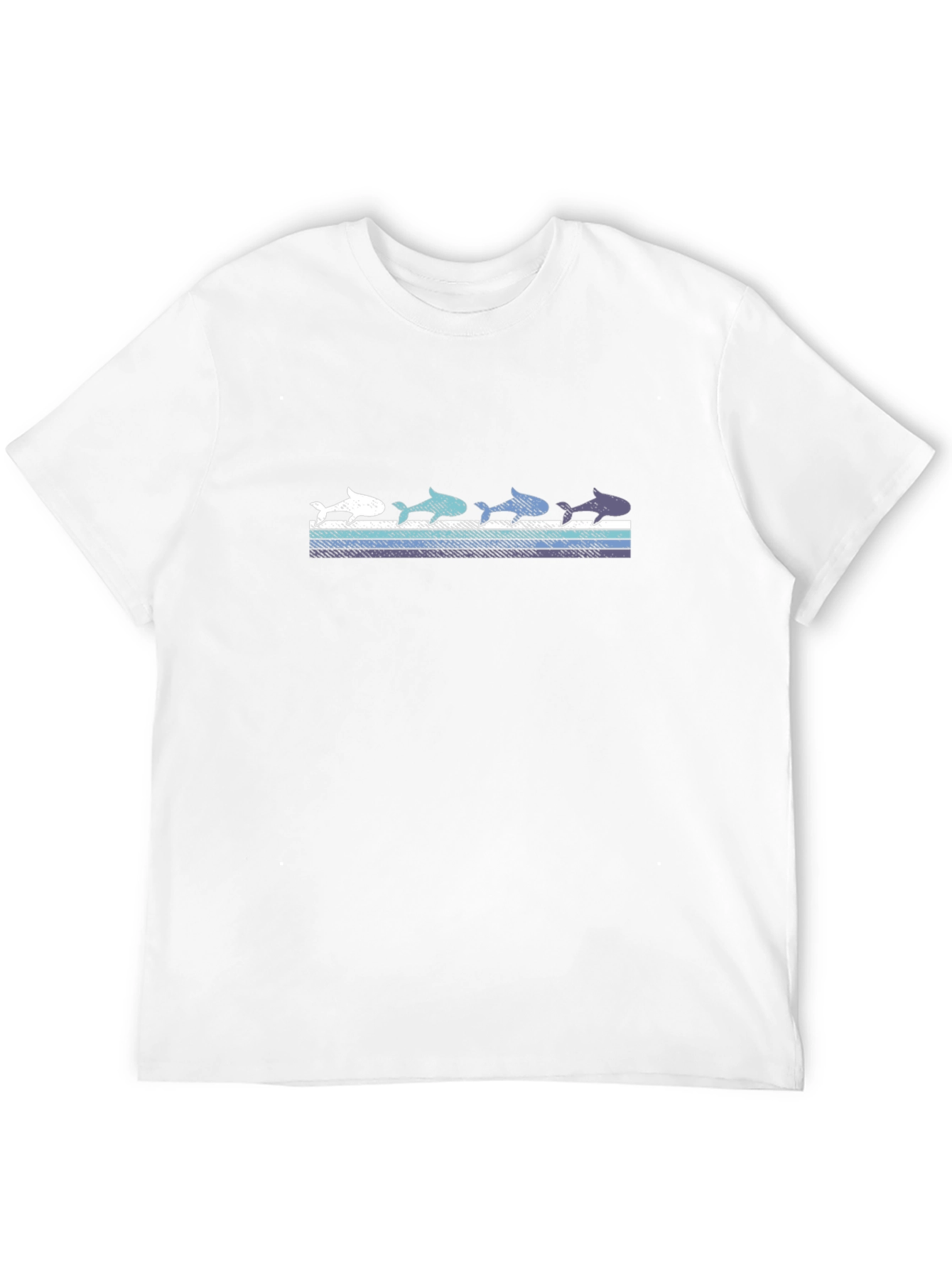 Retro Shark Tee - Stylish Ocean Life Design