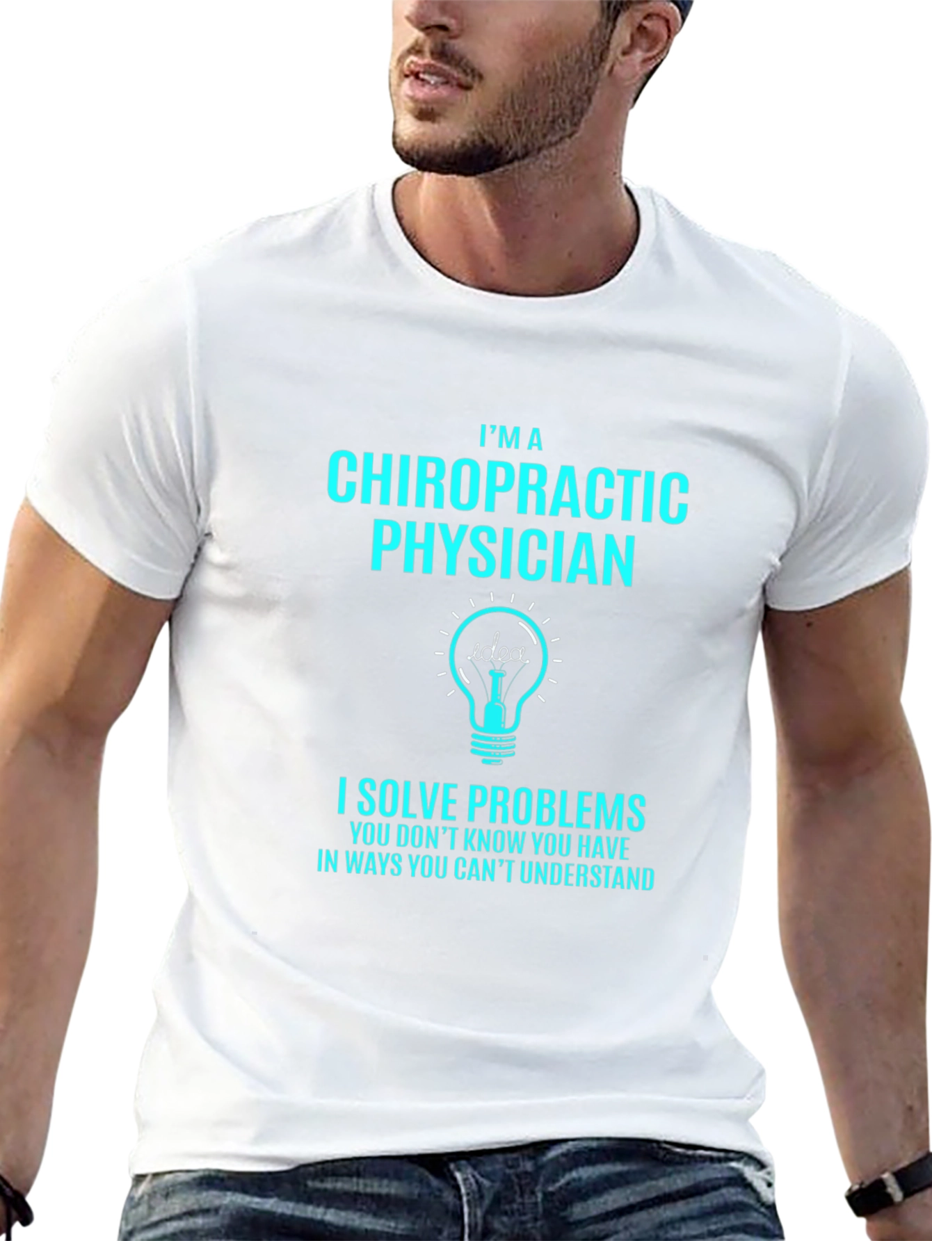 Chiropractic Physician T-Shirt - Funny Problem Solver Tee