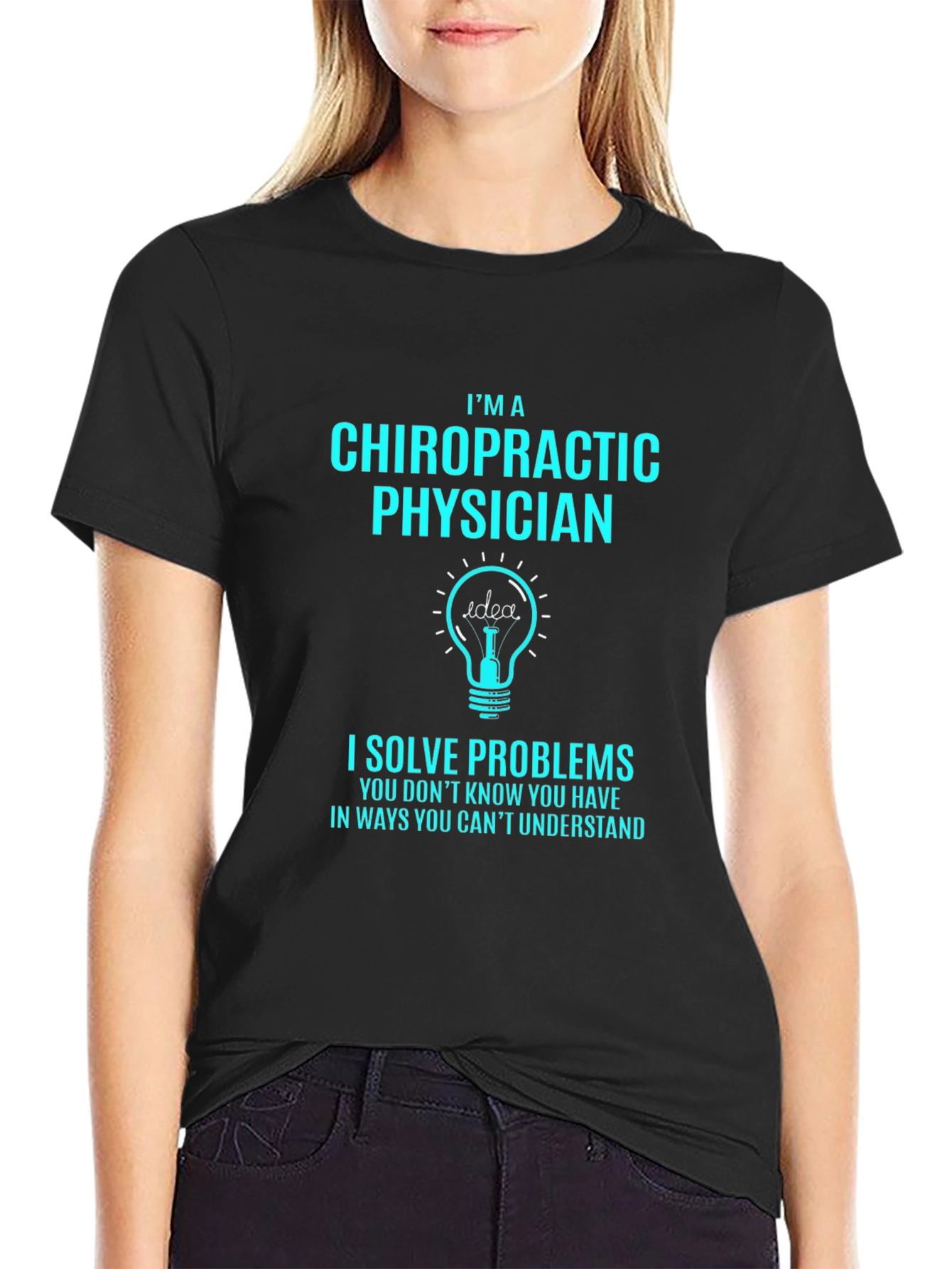Chiropractic Physician T-Shirt - Funny Problem Solver Tee