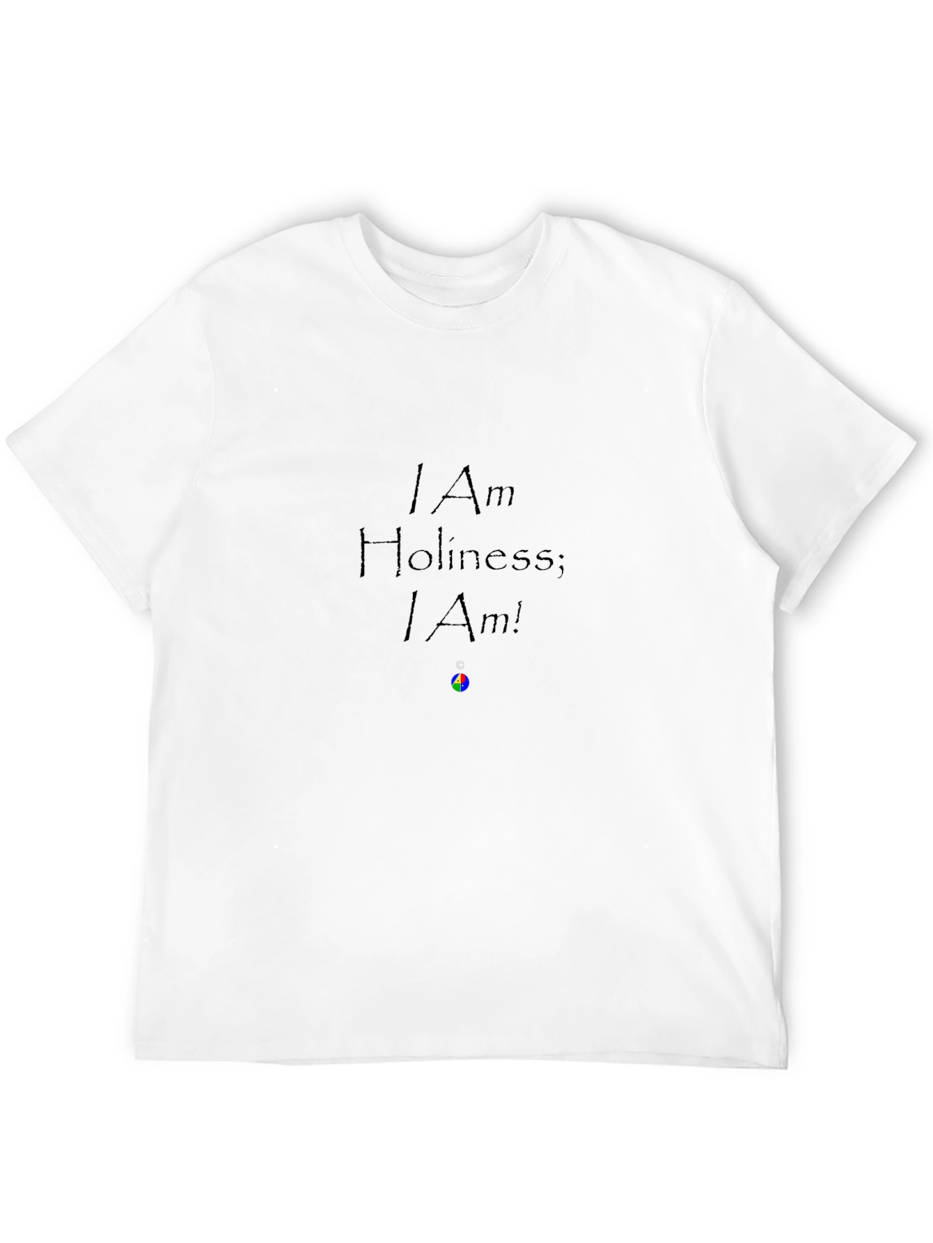 Holiness T-Shirt - Stylish Black Tee