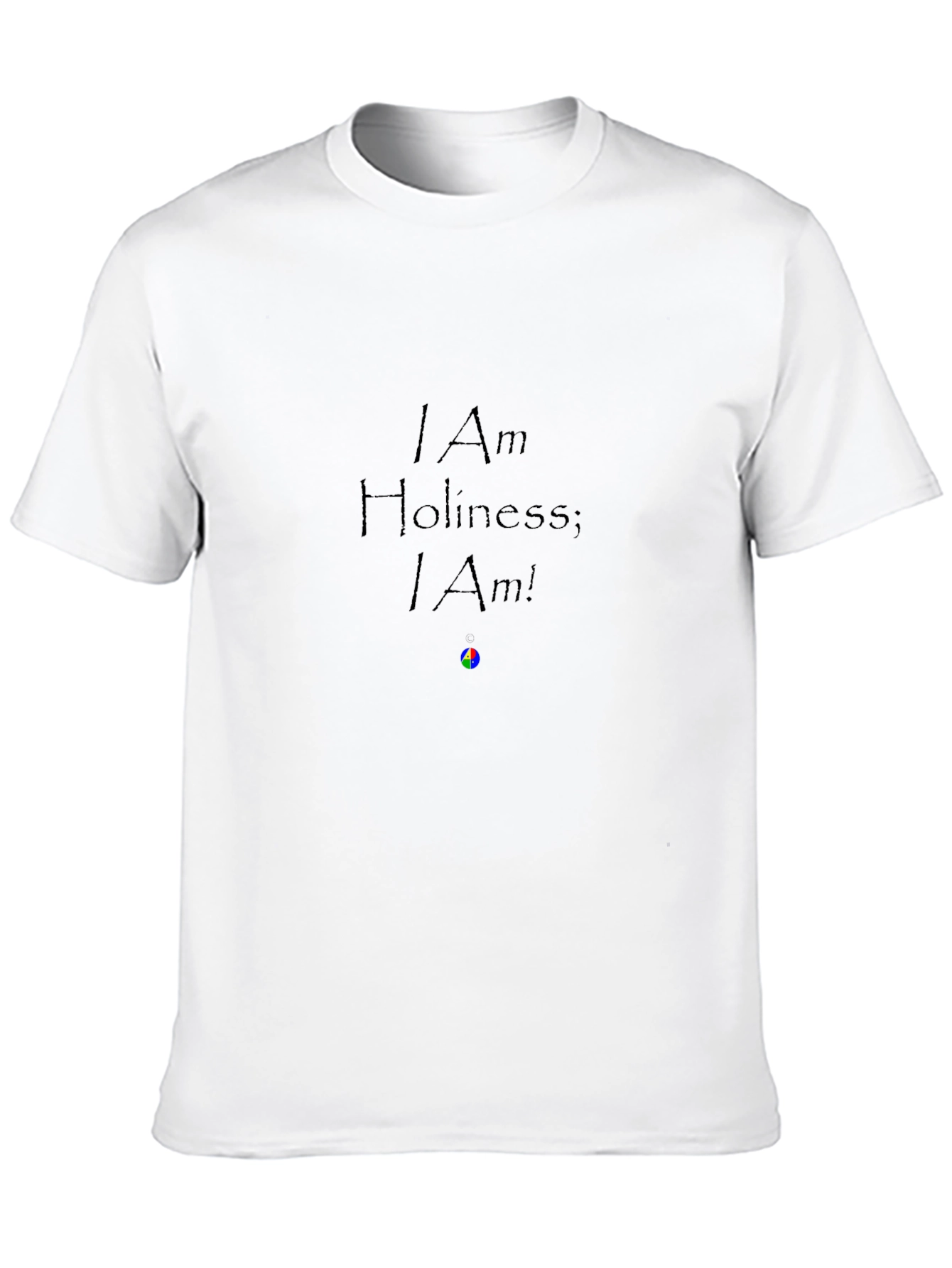 Holiness T-Shirt - Stylish Black Tee