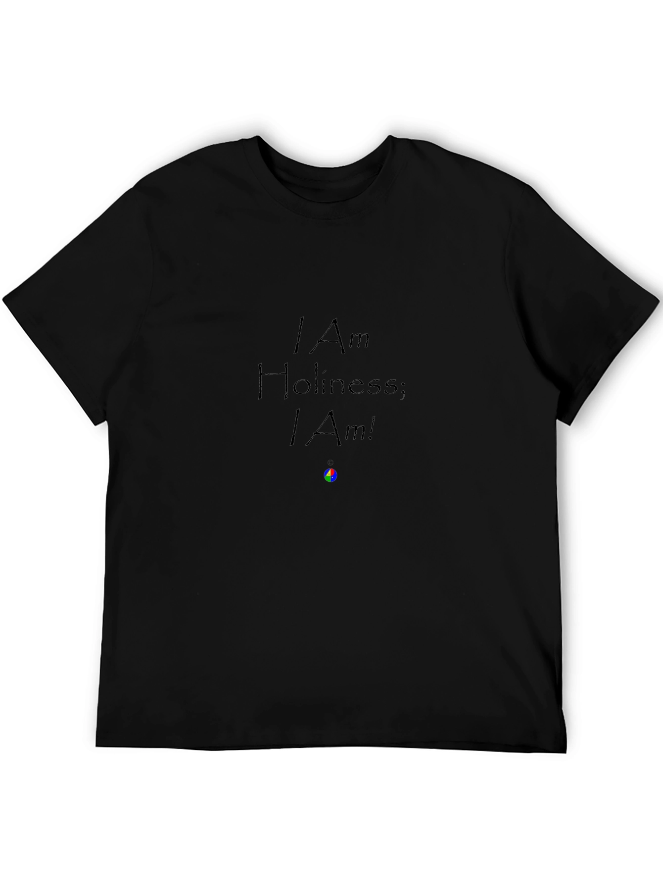 Holiness T-Shirt - Stylish Black Tee