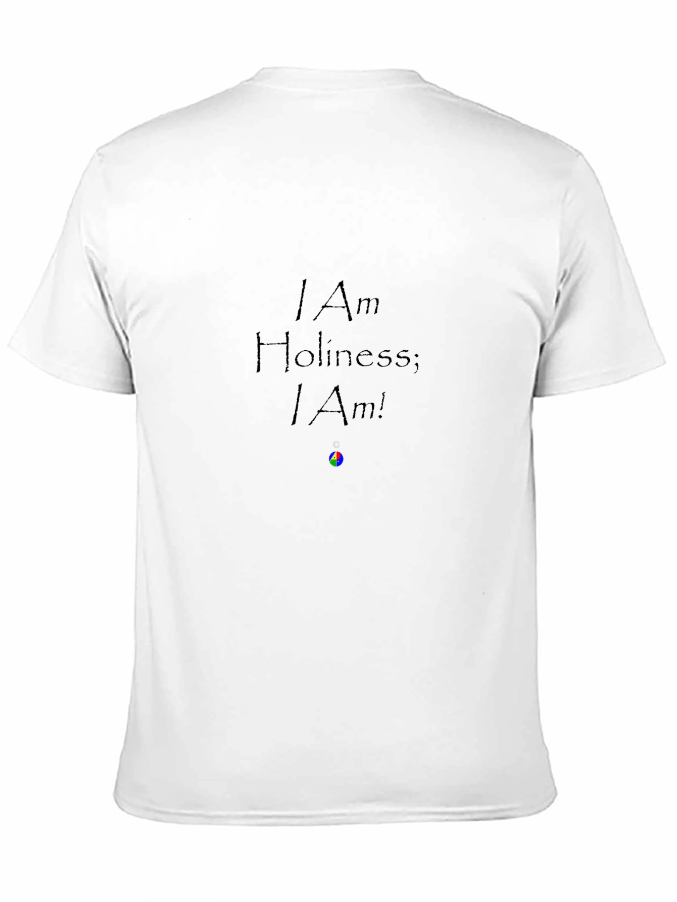 Holiness T-Shirt - Stylish Black Tee