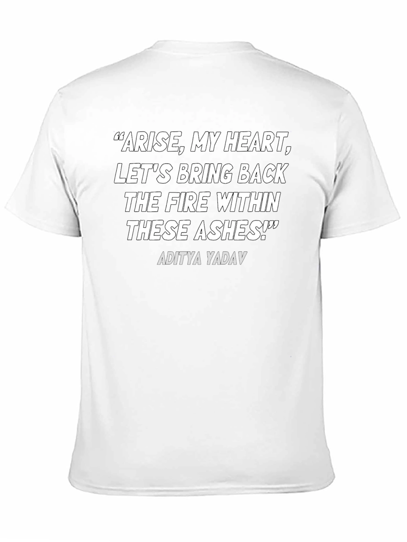 Motivational Arise My Heart Graphic T-Shirt