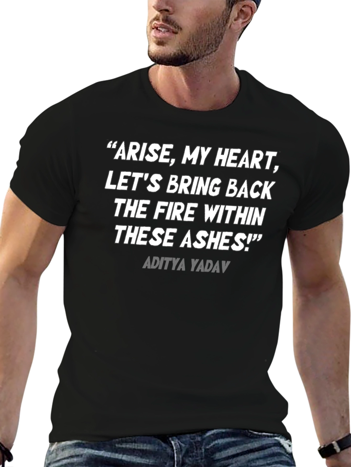 Motivational Arise My Heart Graphic T-Shirt