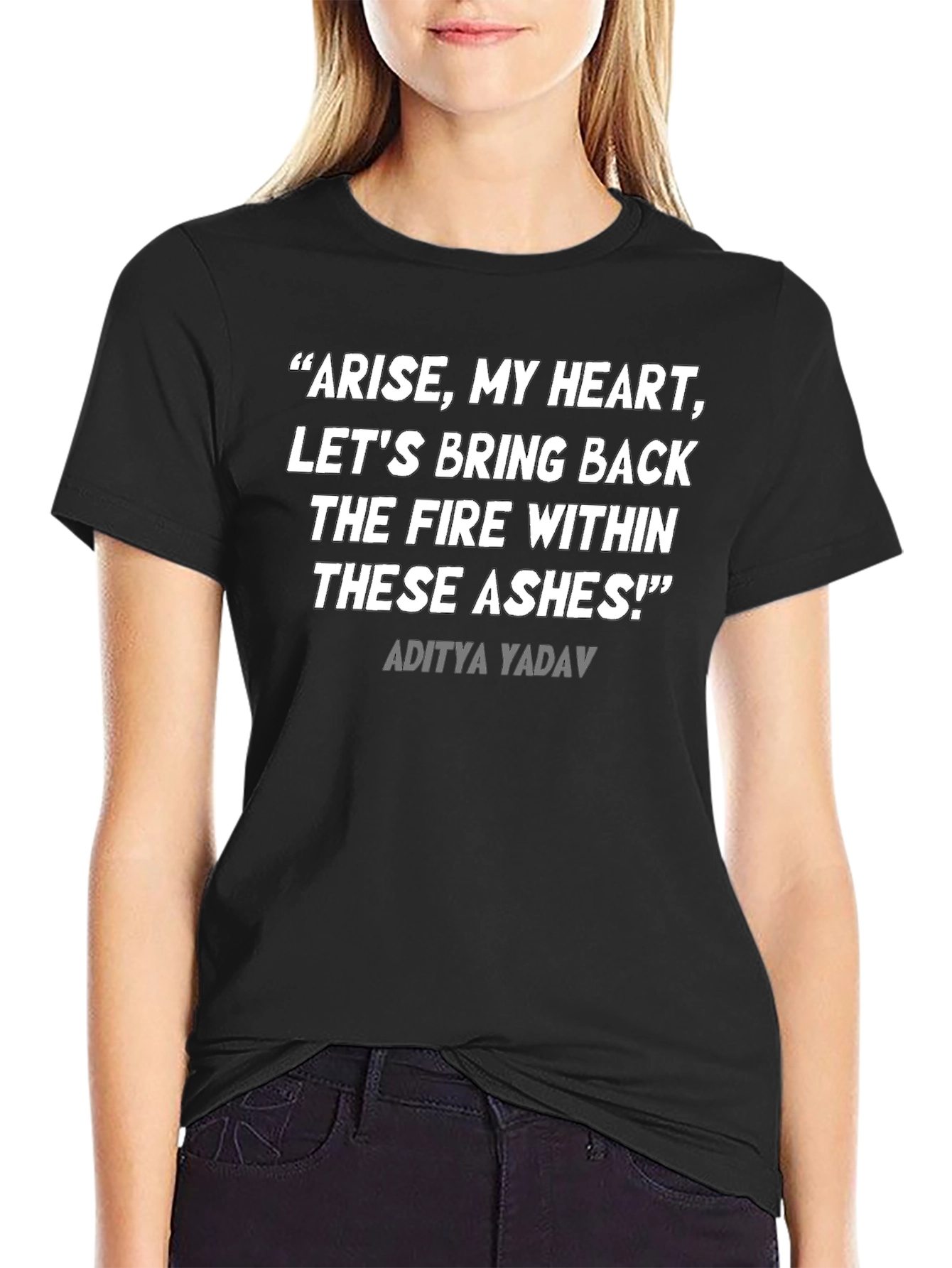 Motivational Arise My Heart Graphic T-Shirt