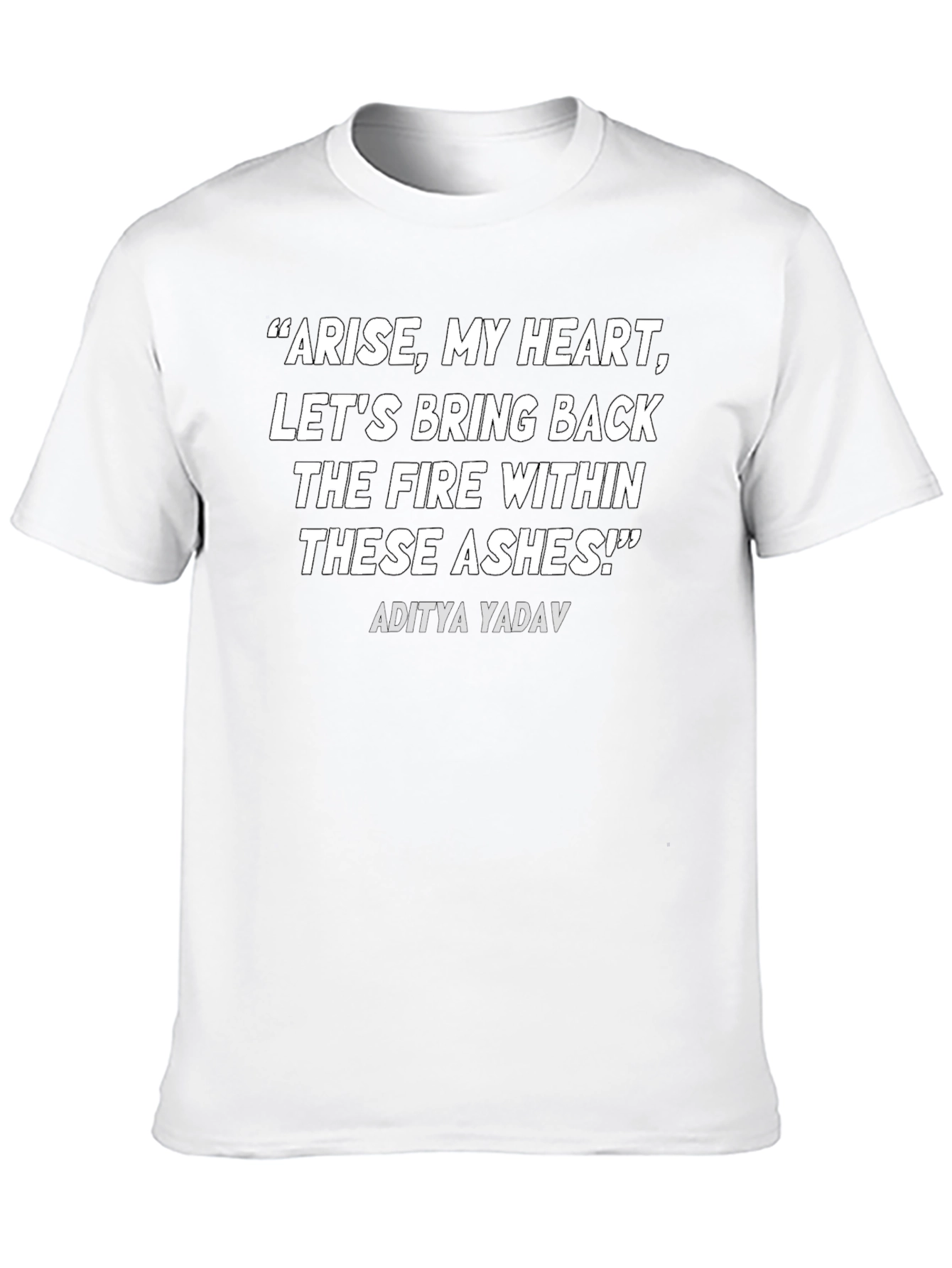 Motivational Arise My Heart Graphic T-Shirt