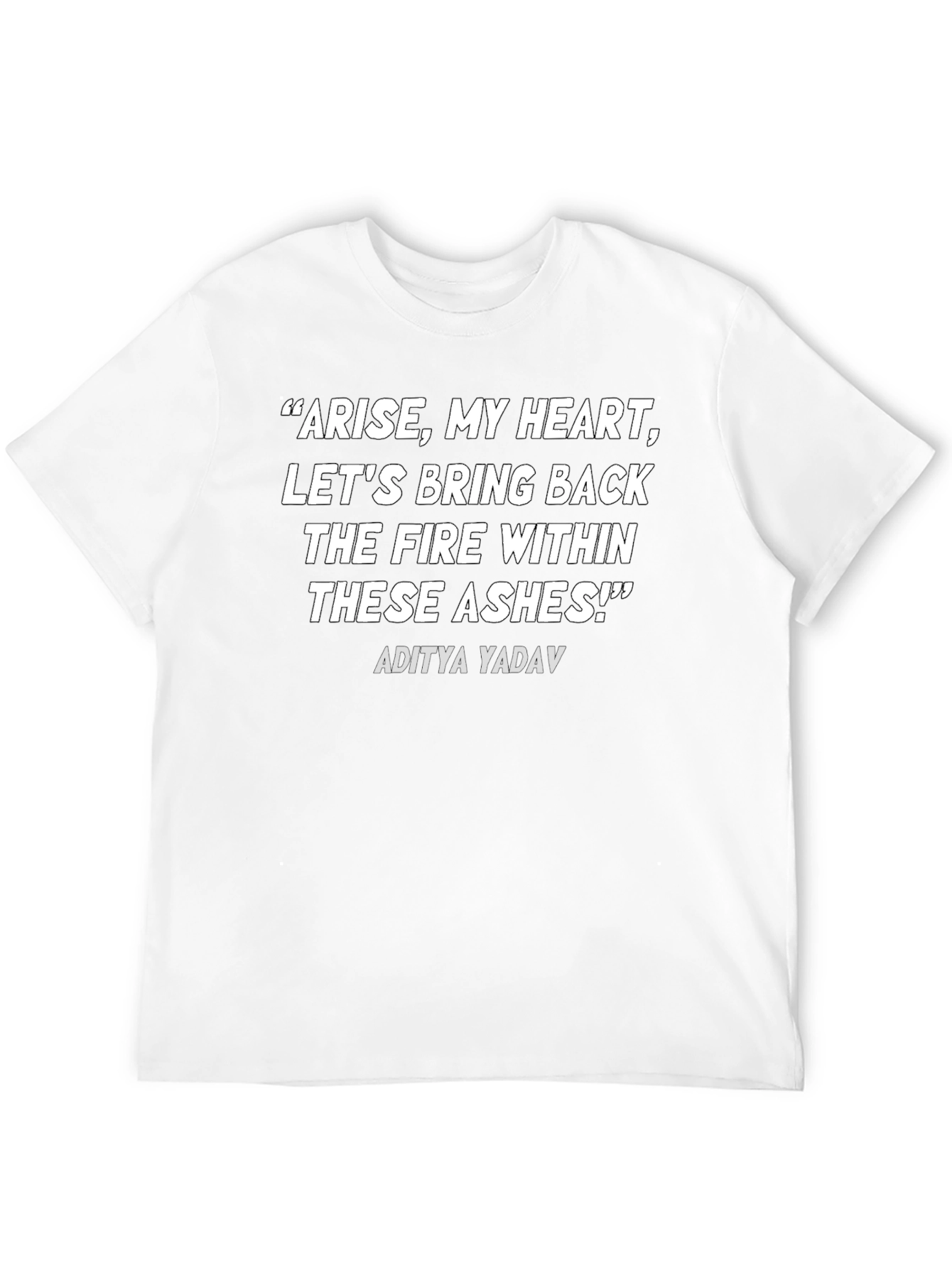 Motivational Arise My Heart Graphic T-Shirt