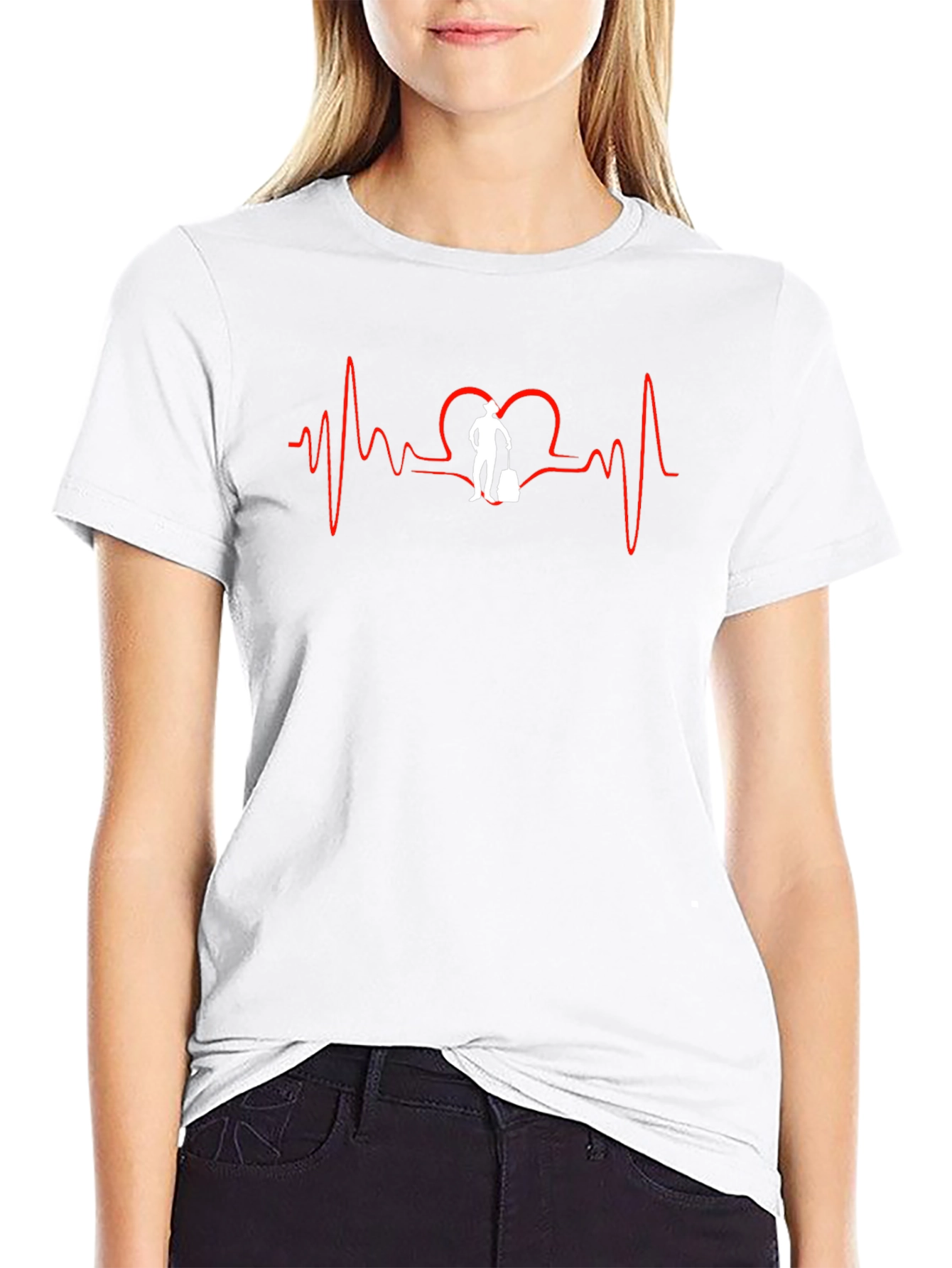 Travel Lover Heartbeat T-Shirt