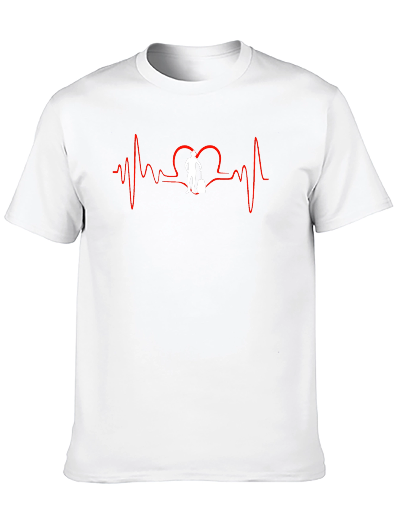 Travel Lover Heartbeat T-Shirt