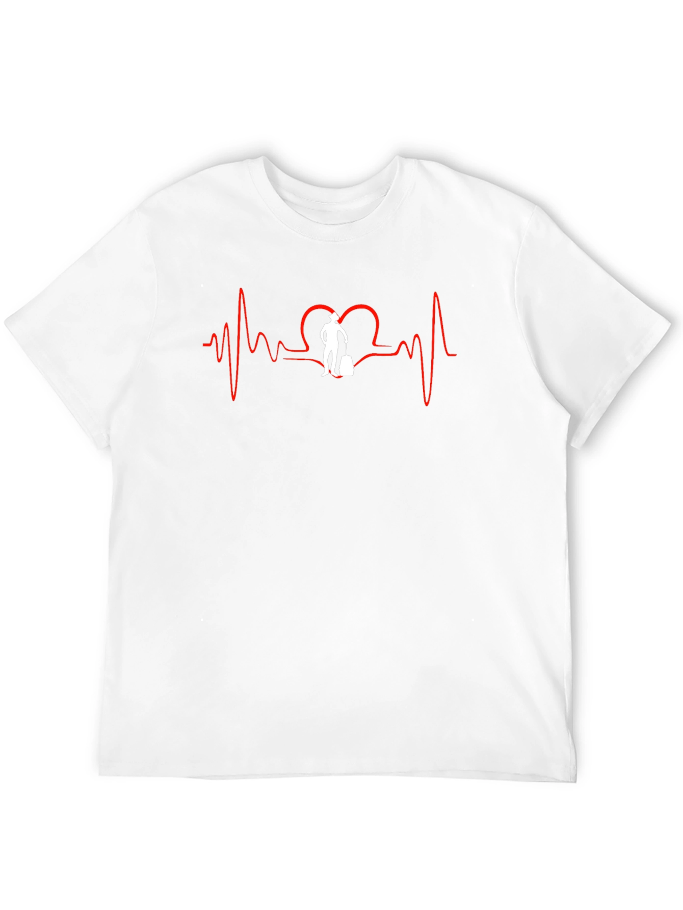 Travel Lover Heartbeat T-Shirt