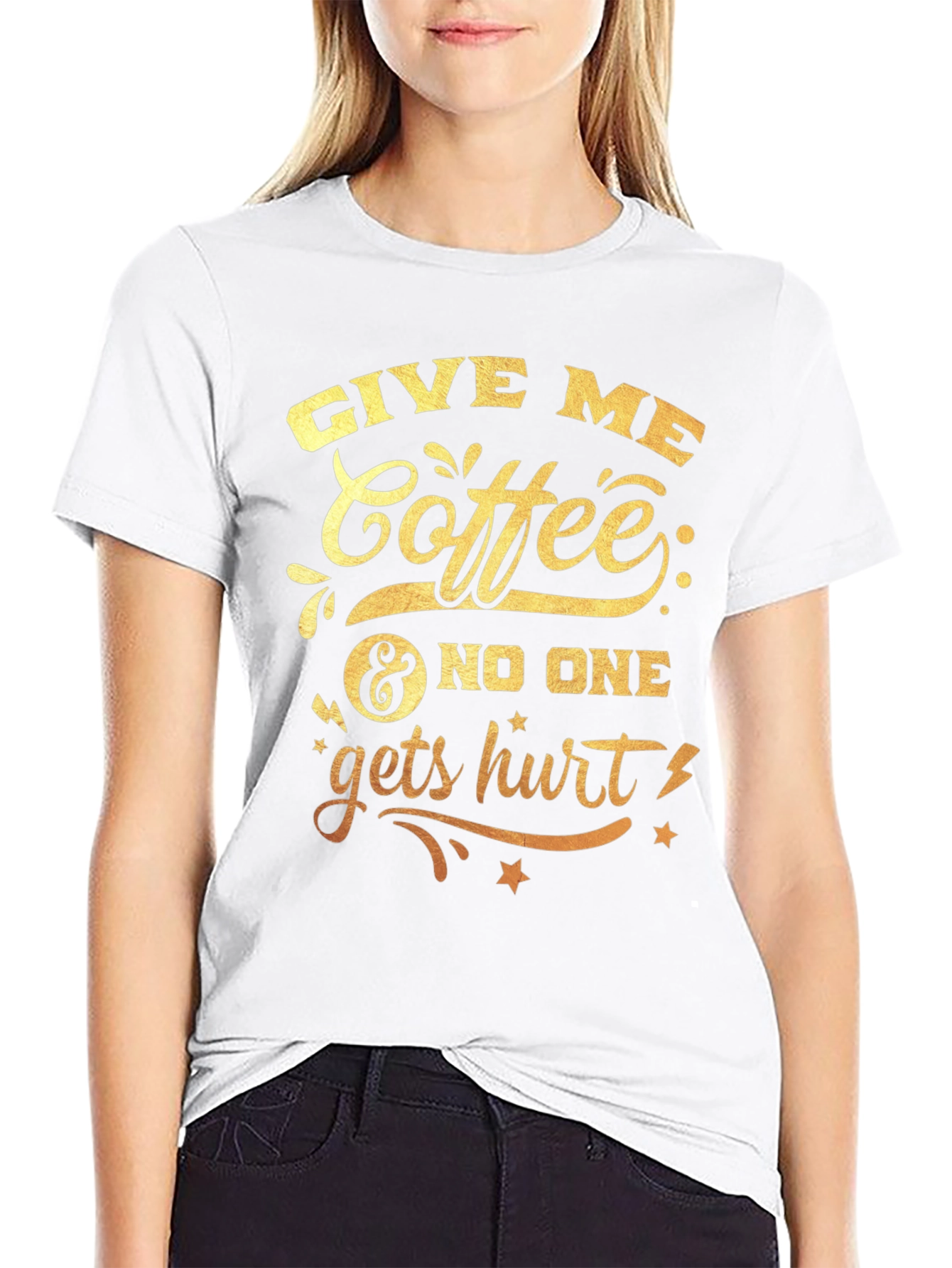 Give Me Coffee Graphic T-Shirt