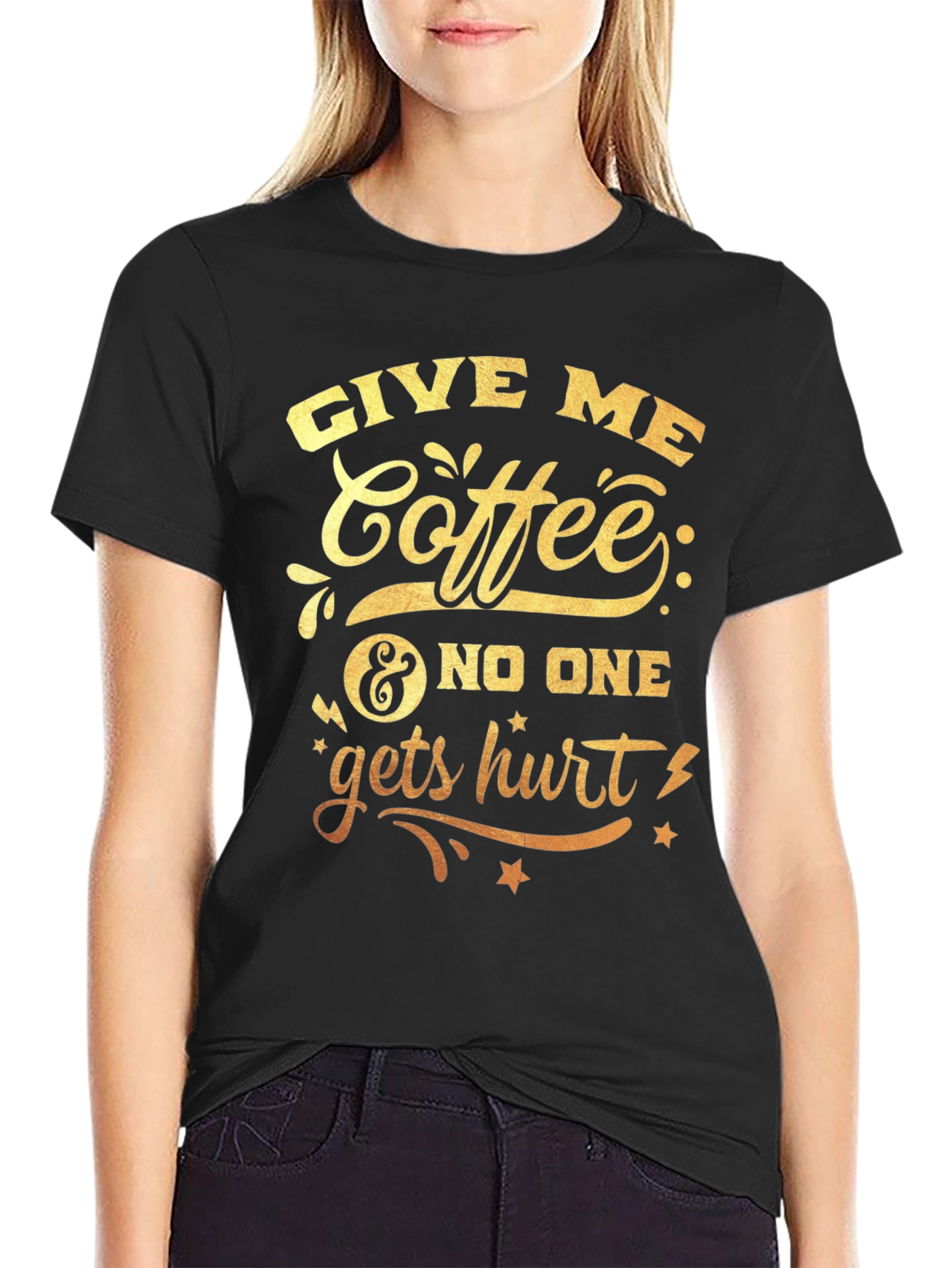 Give Me Coffee Graphic T-Shirt