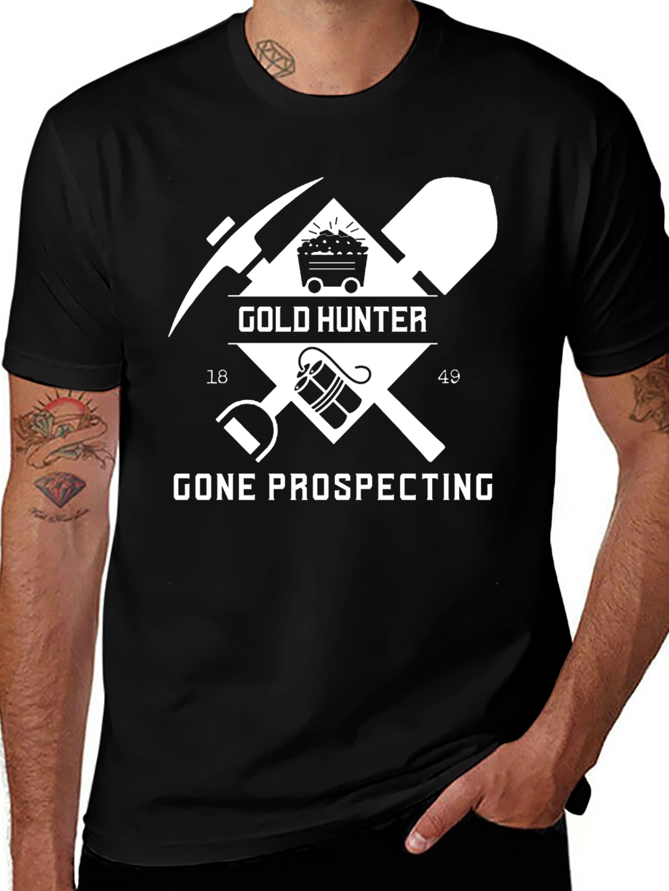 Gold Hunter Prospecting T-Shirt
