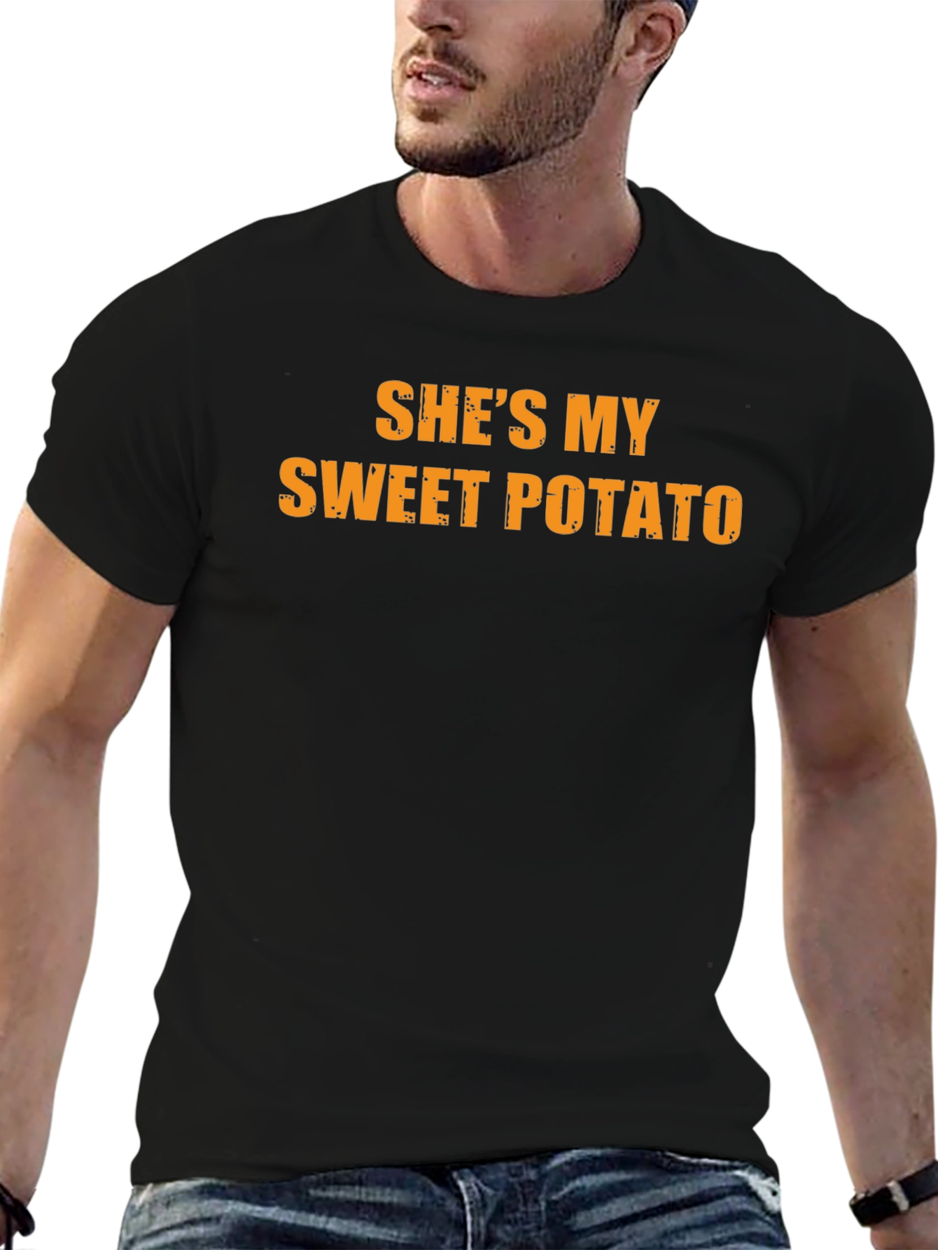 Shes My Sweet Potato T-Shirt - Funny Couple Tee