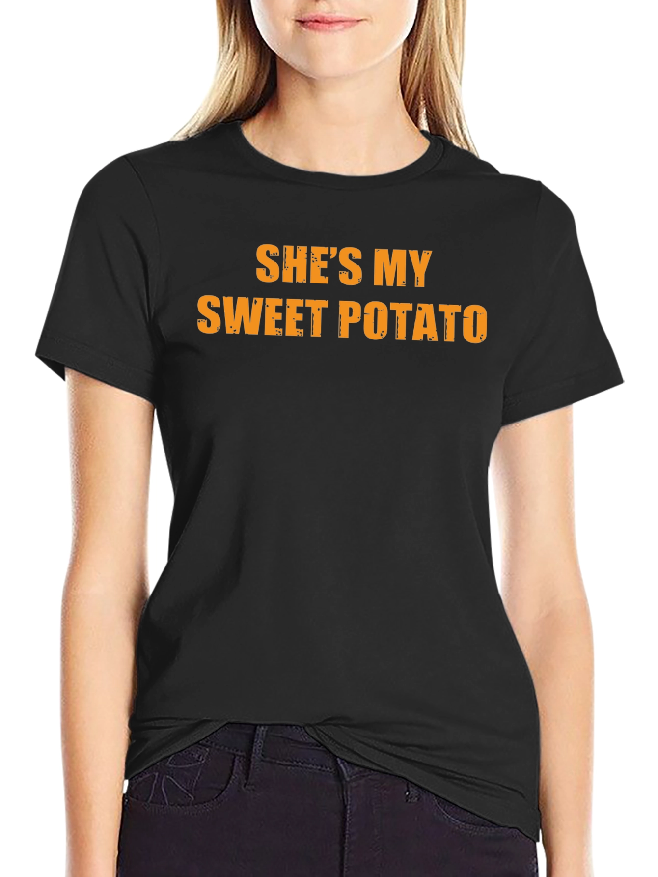 Shes My Sweet Potato T-Shirt - Funny Couple Tee