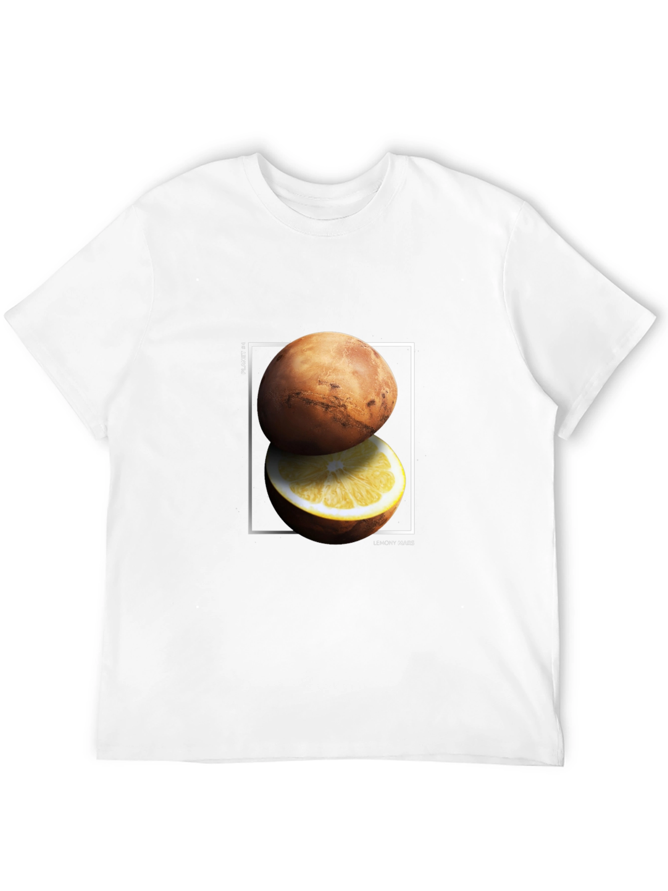 Lemon Mars Graphic T-Shirt - Black