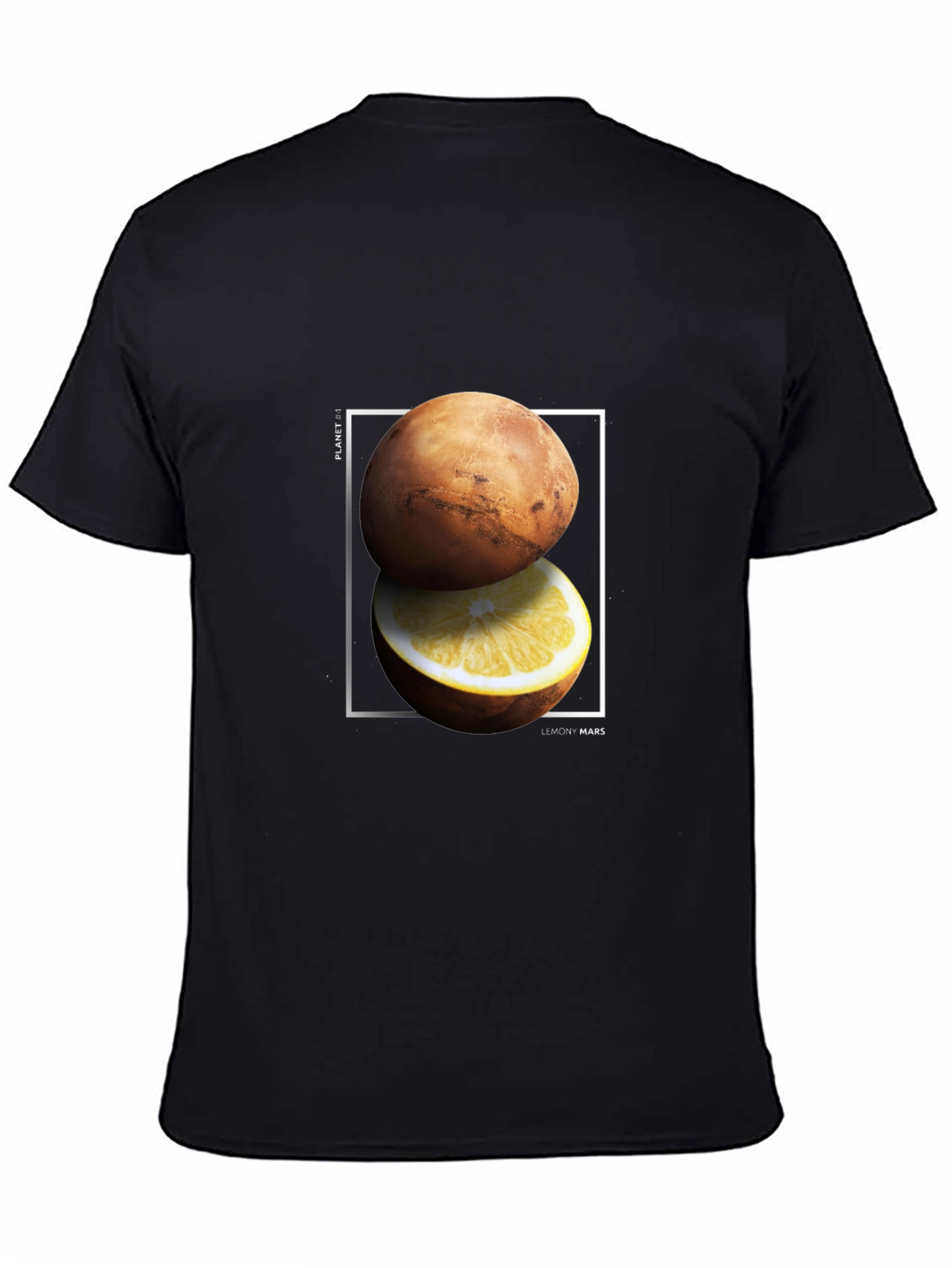 Lemon Mars Graphic T-Shirt - Black