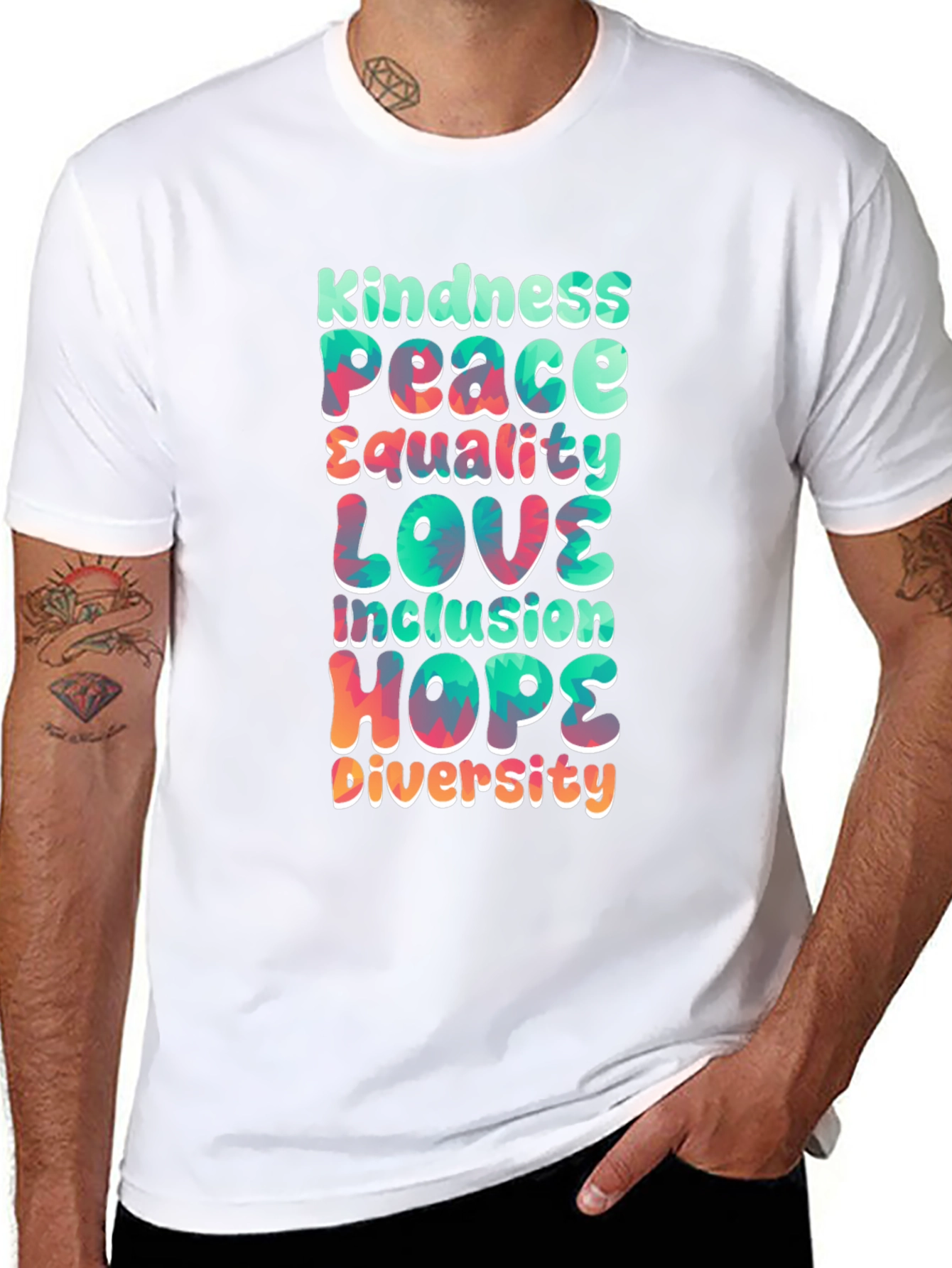 Kindness Peace Love Equality T-Shirt
