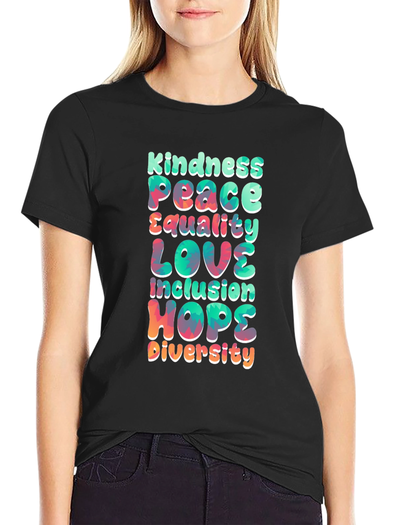 Kindness Peace Love Equality T-Shirt
