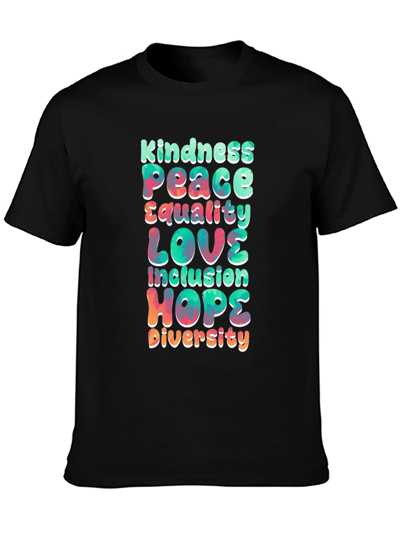 Kindness Peace Love Equality T-Shirt
