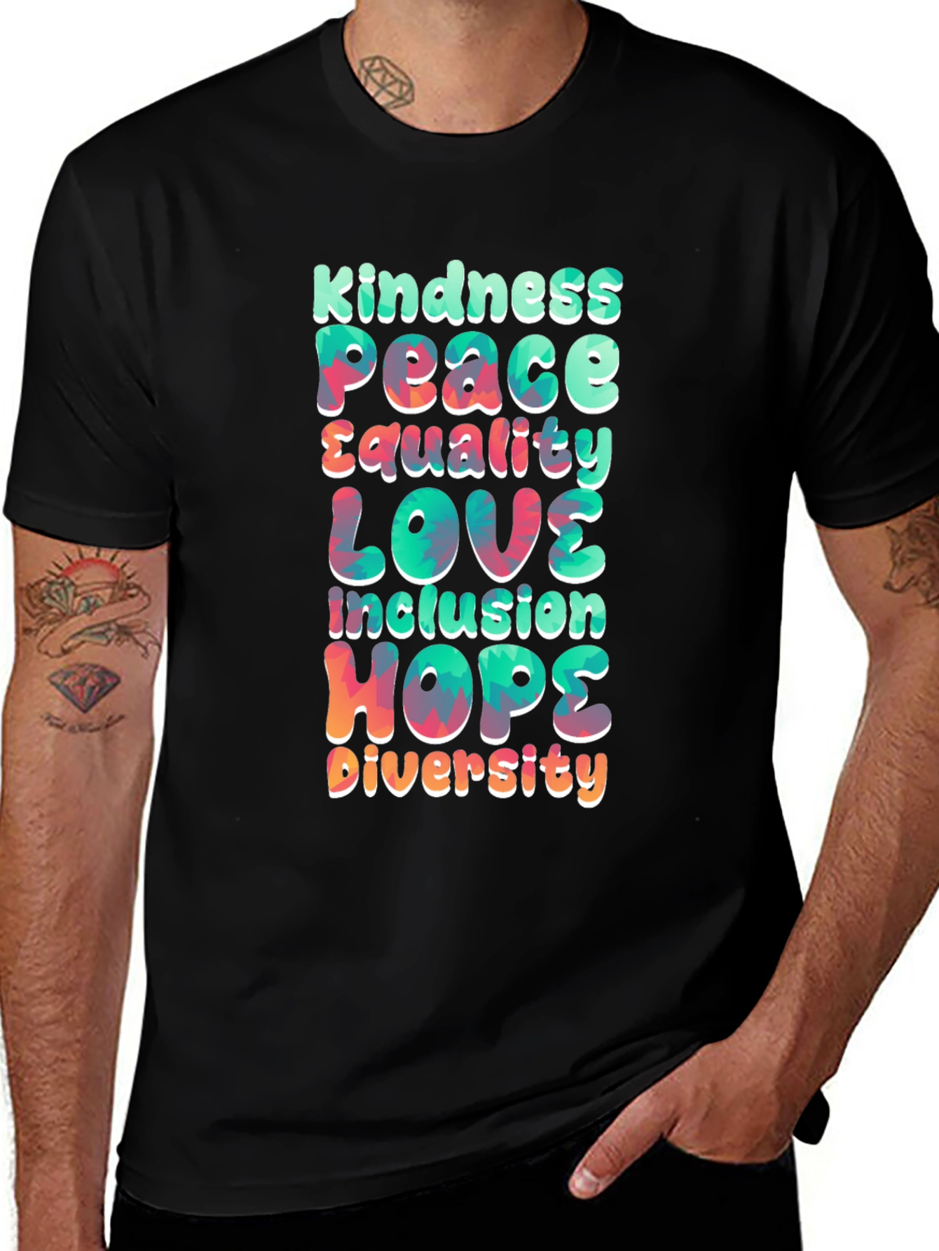 Kindness Peace Love Equality T-Shirt