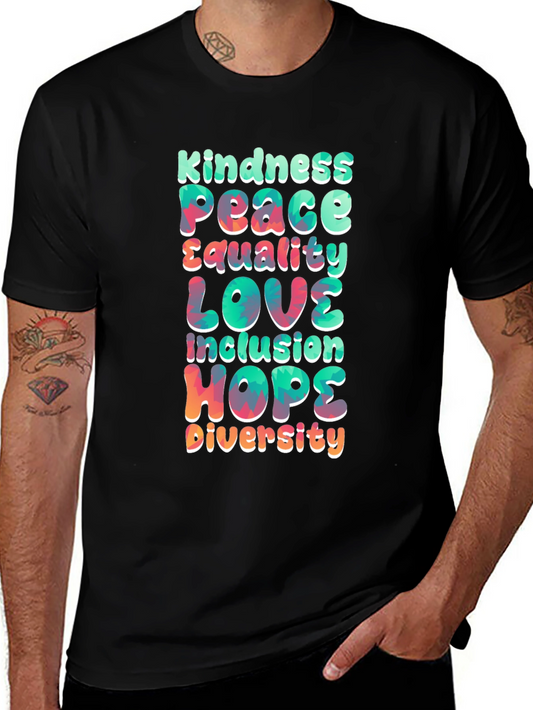 Kindness Peace Love Equality T-Shirt