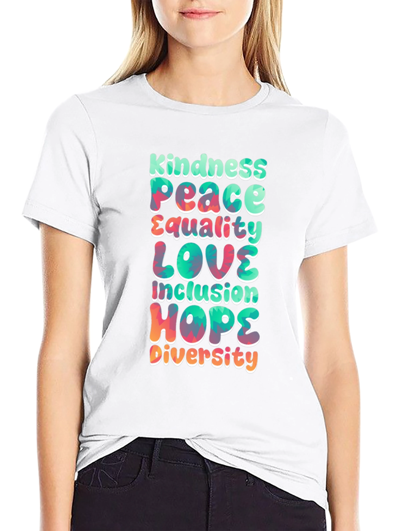 Kindness Peace Love Equality T-Shirt