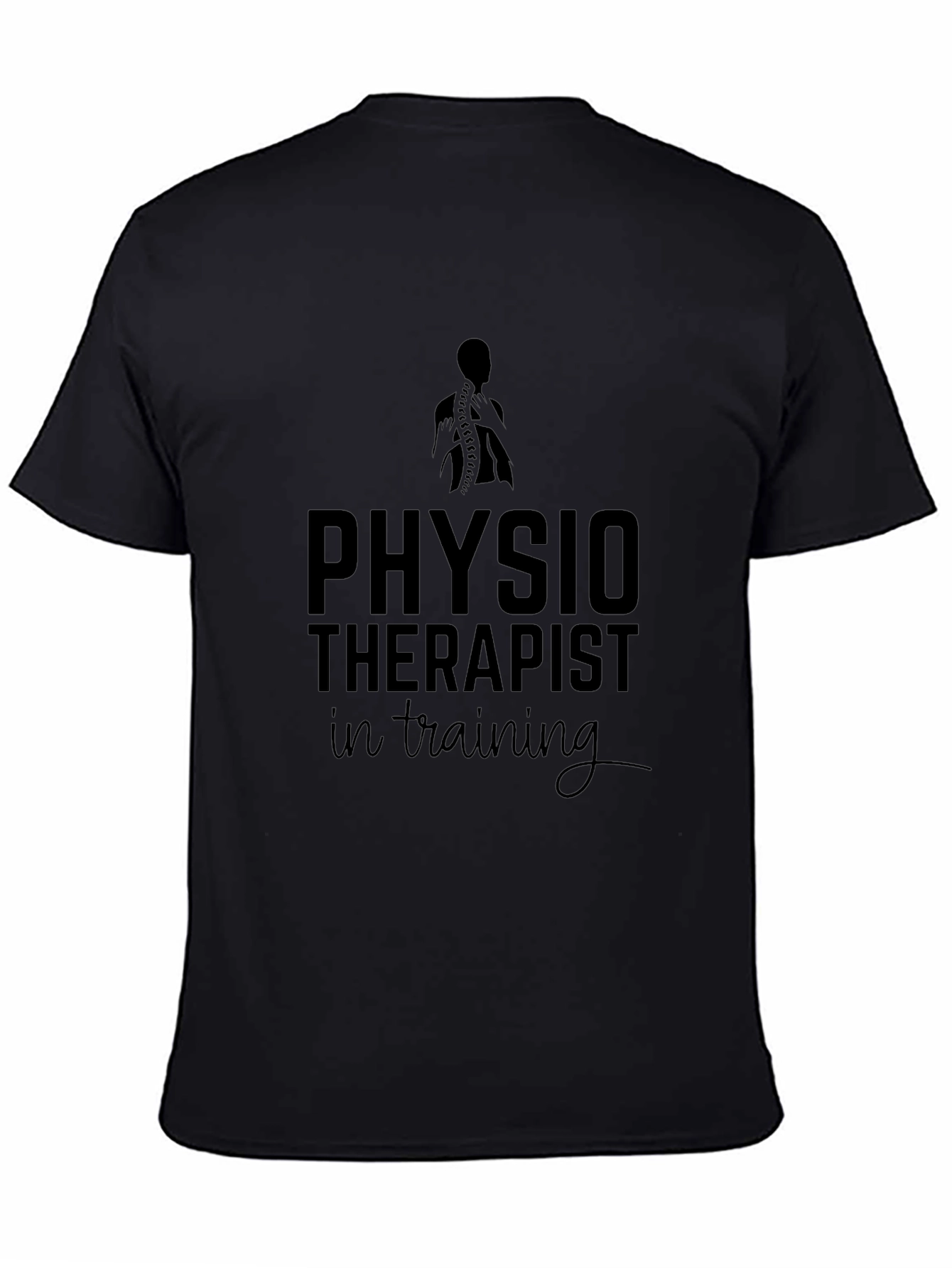 Physiotherapist in Training Black T-Shirt