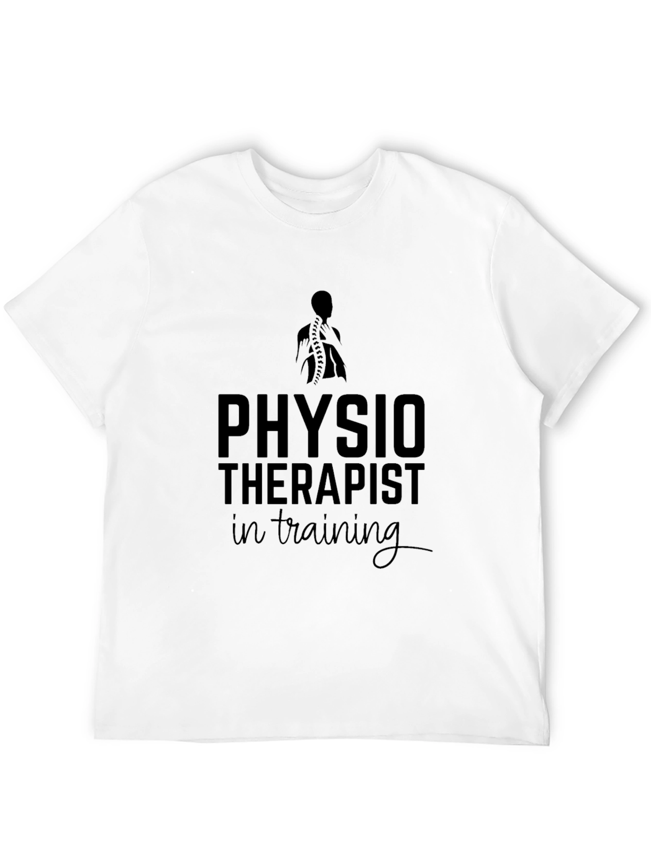 Physiotherapist in Training Black T-Shirt