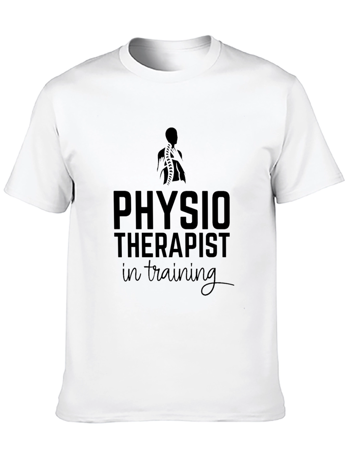 Physiotherapist in Training Black T-Shirt
