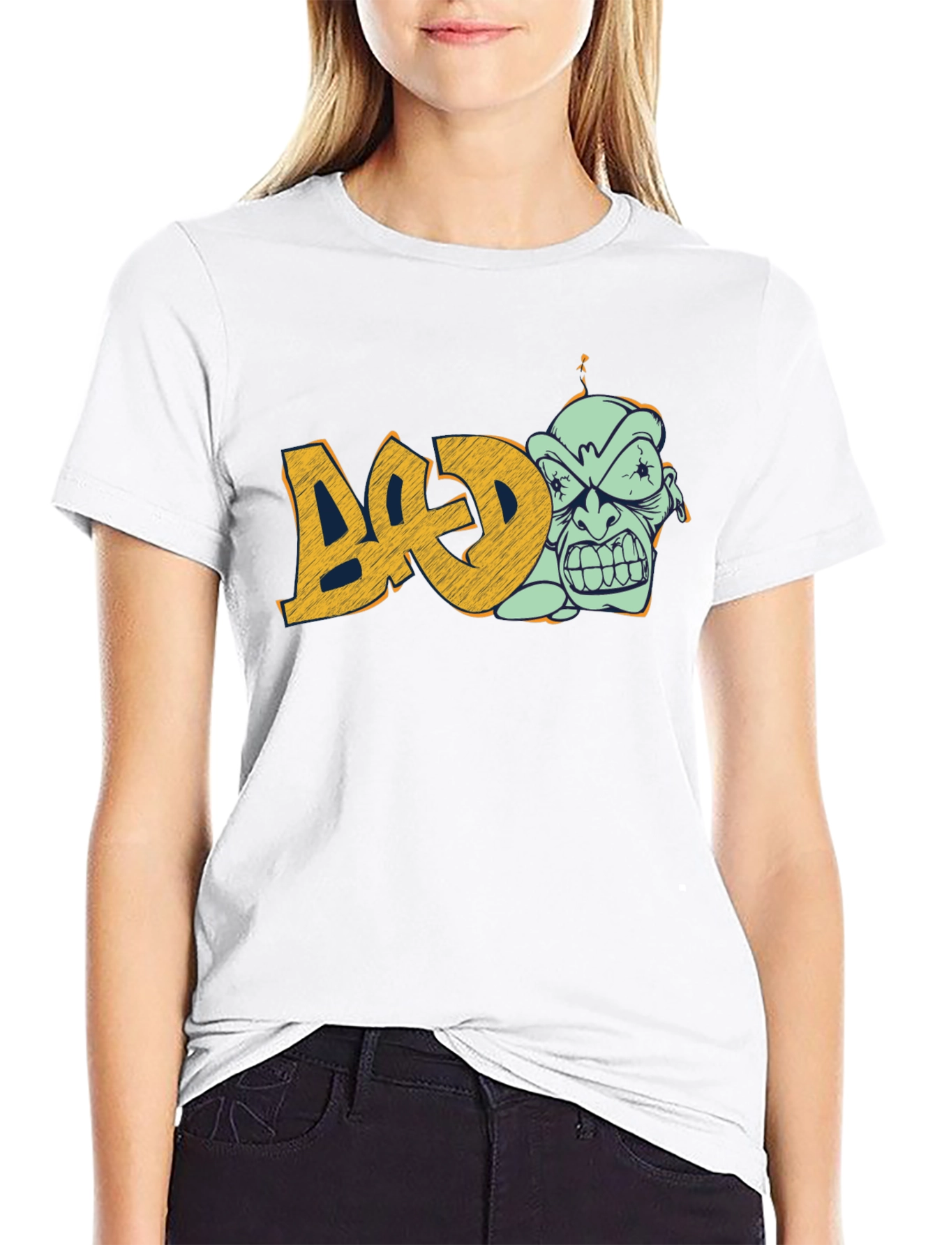 Bad Guy Graphic Print T-Shirt