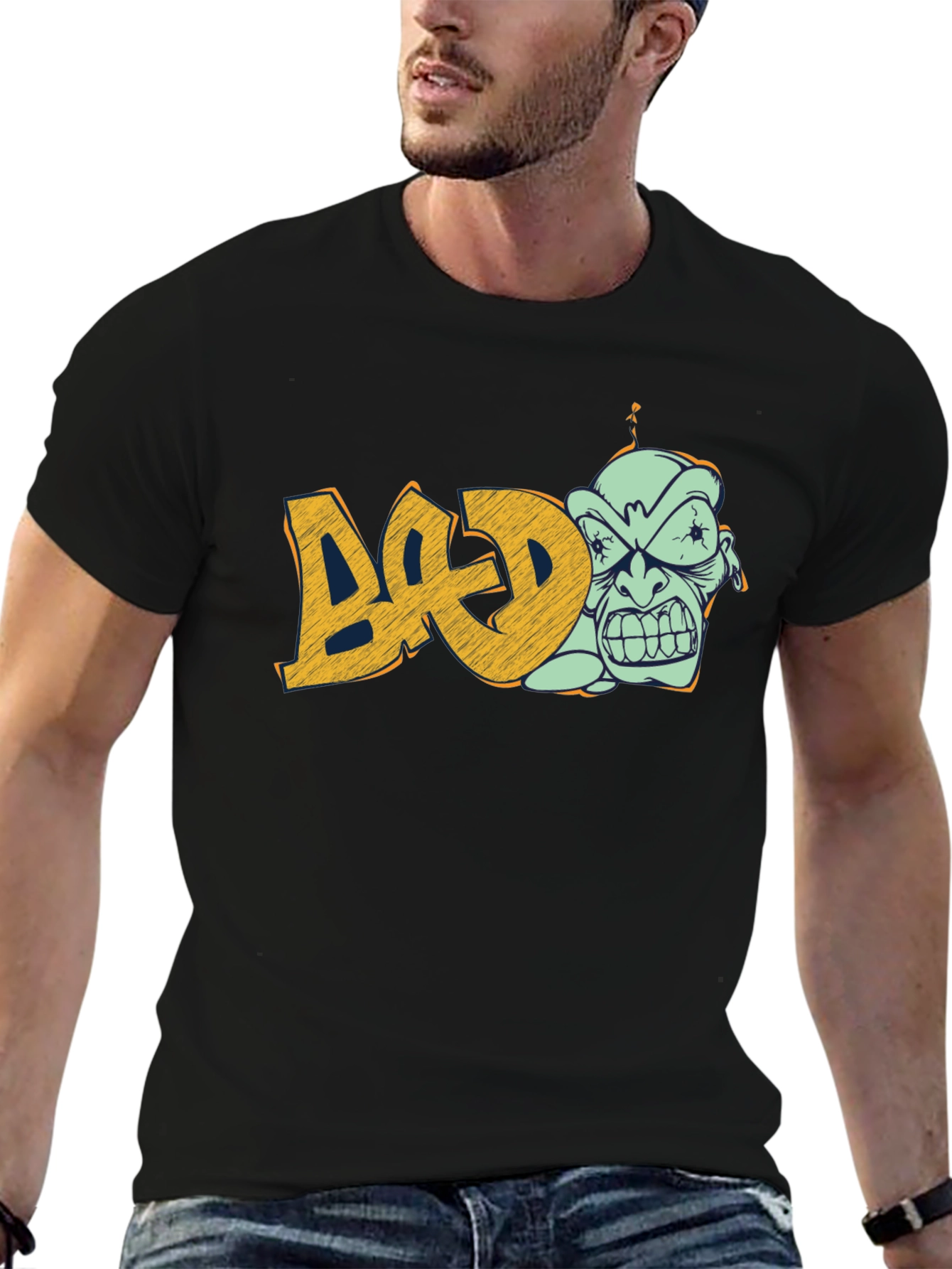 Bad Guy Graphic Print T-Shirt